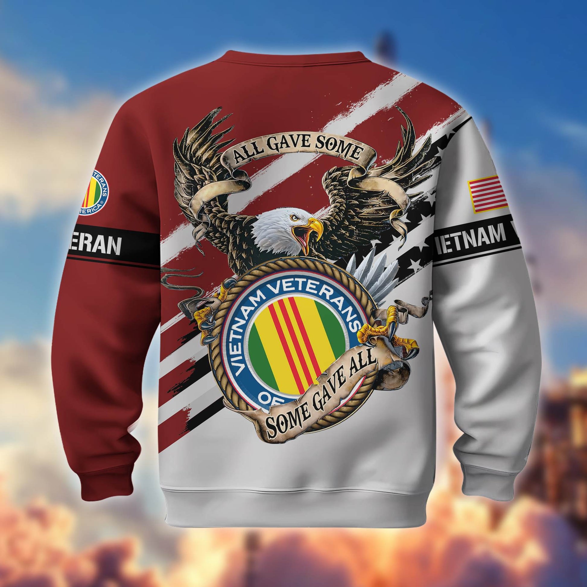 Premium US Veterans Sweatshirt BPVC081011, Gifts For US Veterans