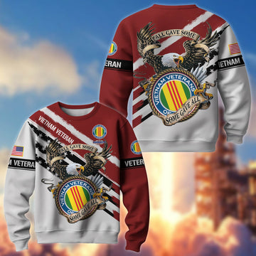 Premium US Veterans Sweatshirt BPVC081011, Gifts For US Veterans