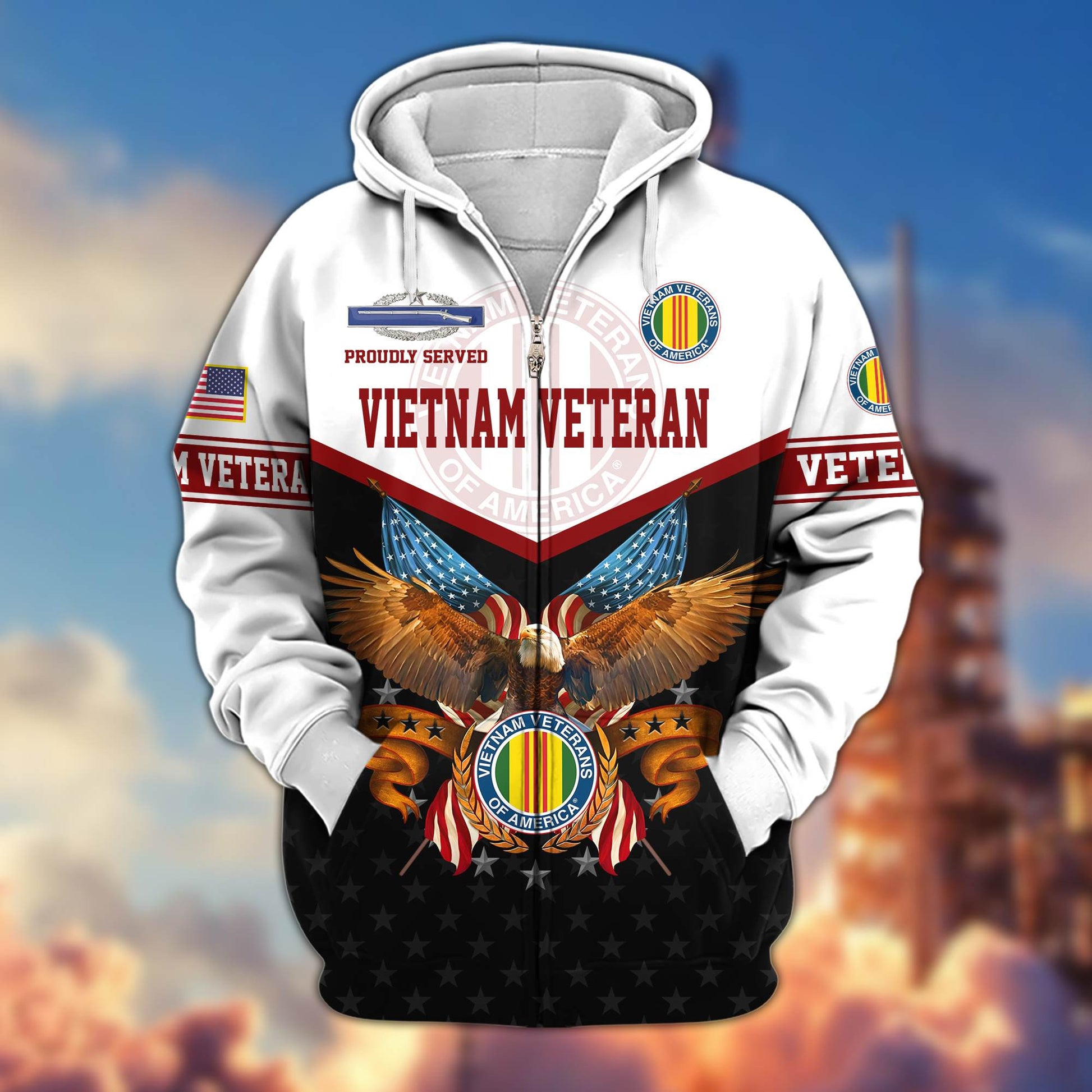 Premium US Veterans Sweatshirt BPVC081011, Gifts For US Veterans