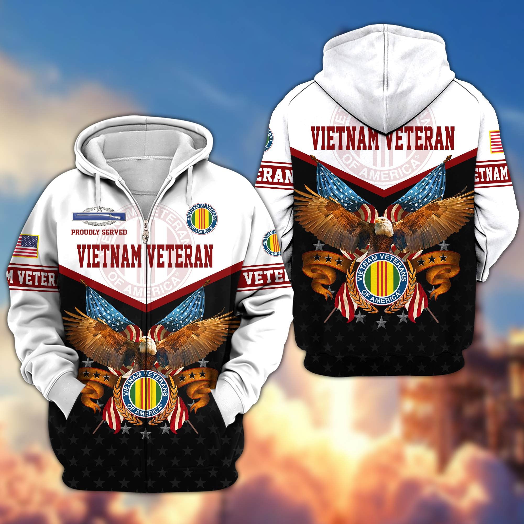 Premium US Veterans Sweatshirt BPVC081011, Gifts For US Veterans