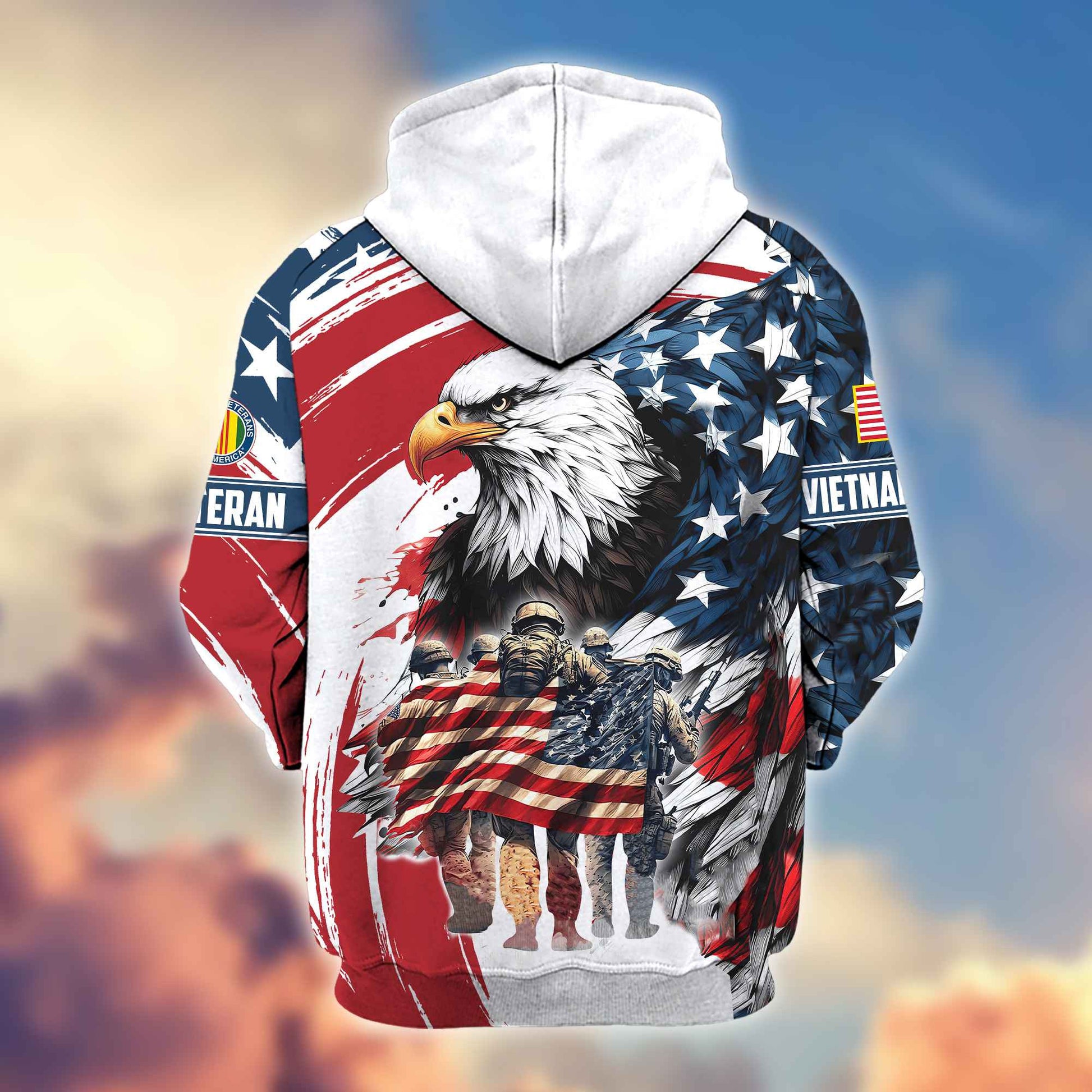 Premium Vietnam Veteran Zip Hoodie VPVC603806, Gifts For Vietnam Veteran