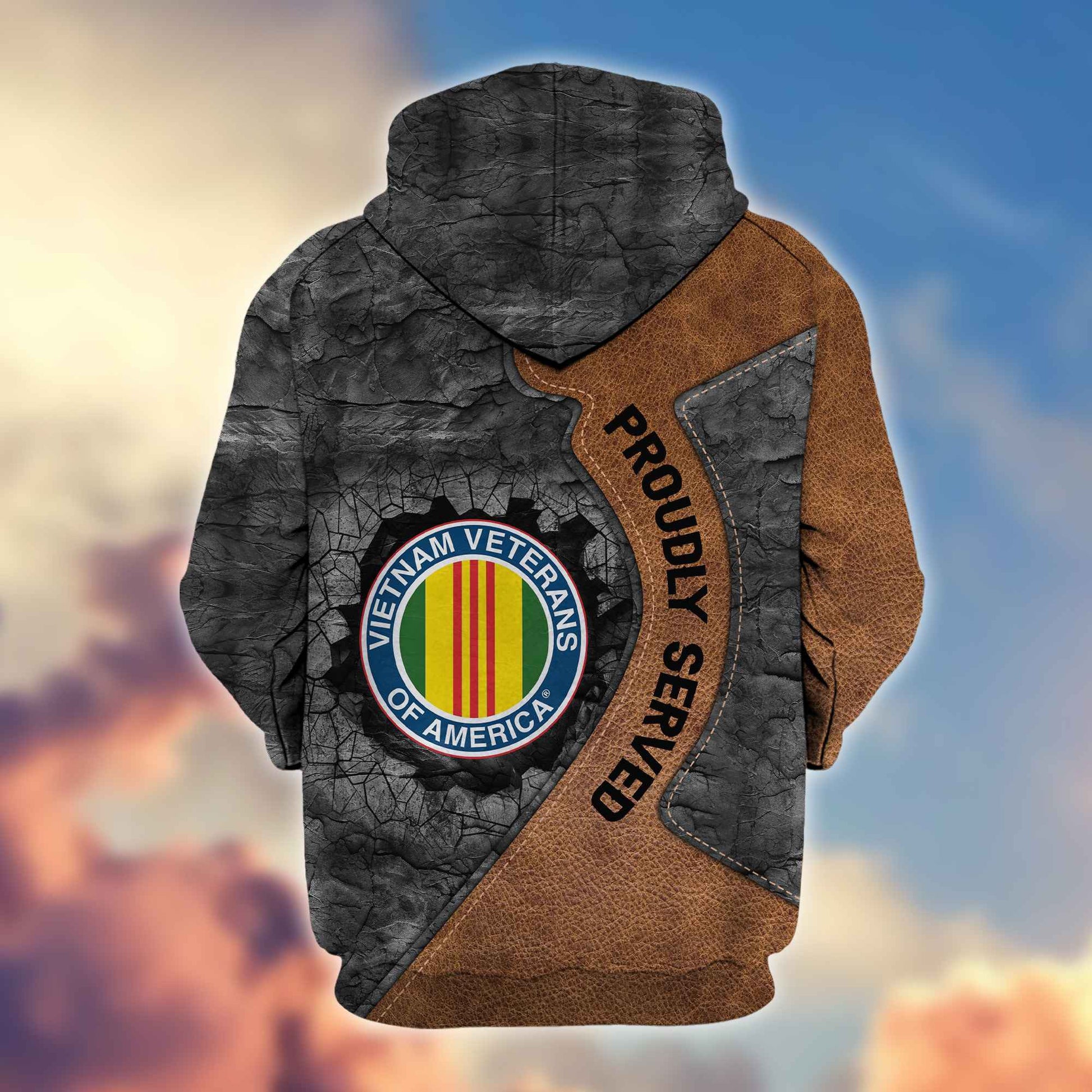 Premium Vietnam Veteran Zip Hoodie VPVC603906, Gifts For Vietnam Veteran