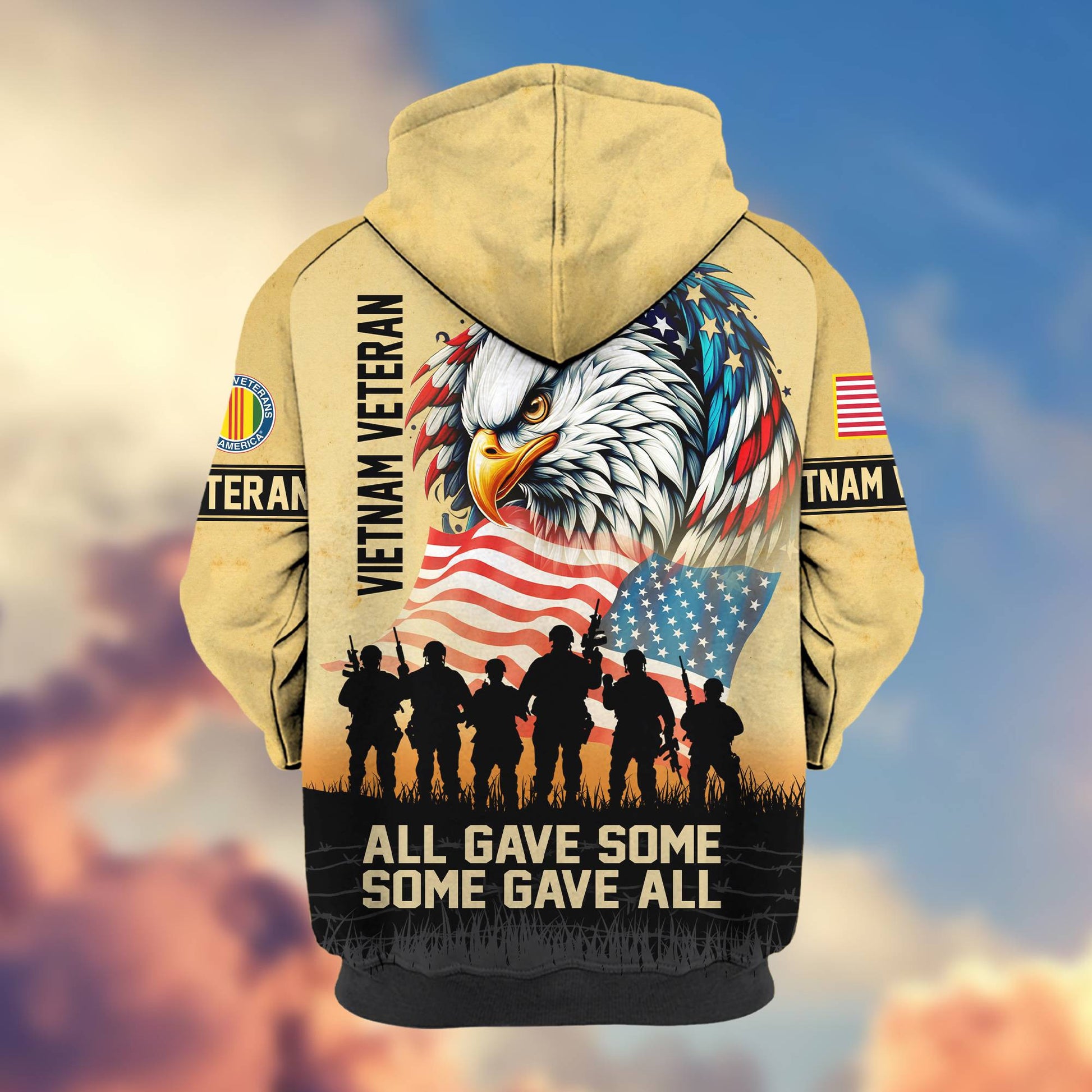 Premium Vietnam Veteran Zip Hoodie VPVC604306, Gifts For Vietnam Veteran