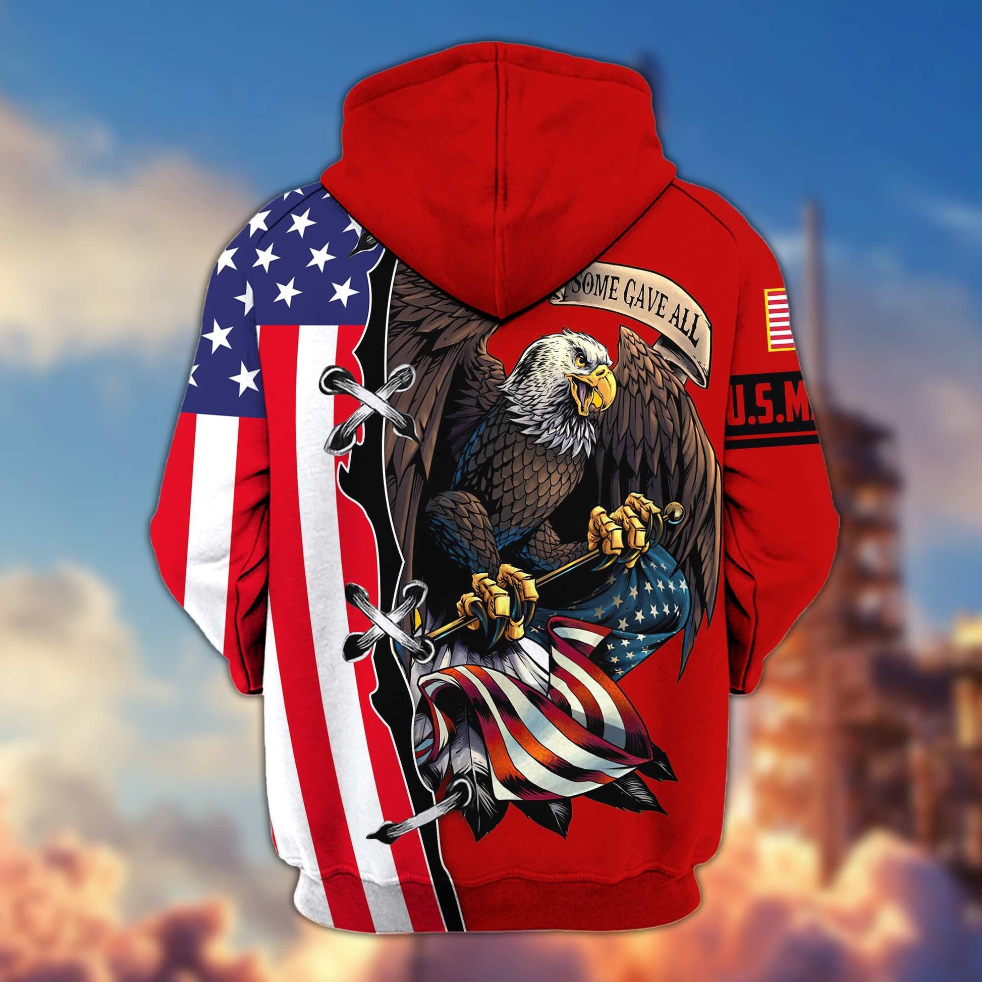 Premium USMC Veterans Zip Hoodie VPVC604803, Gifts For Marine Veteran