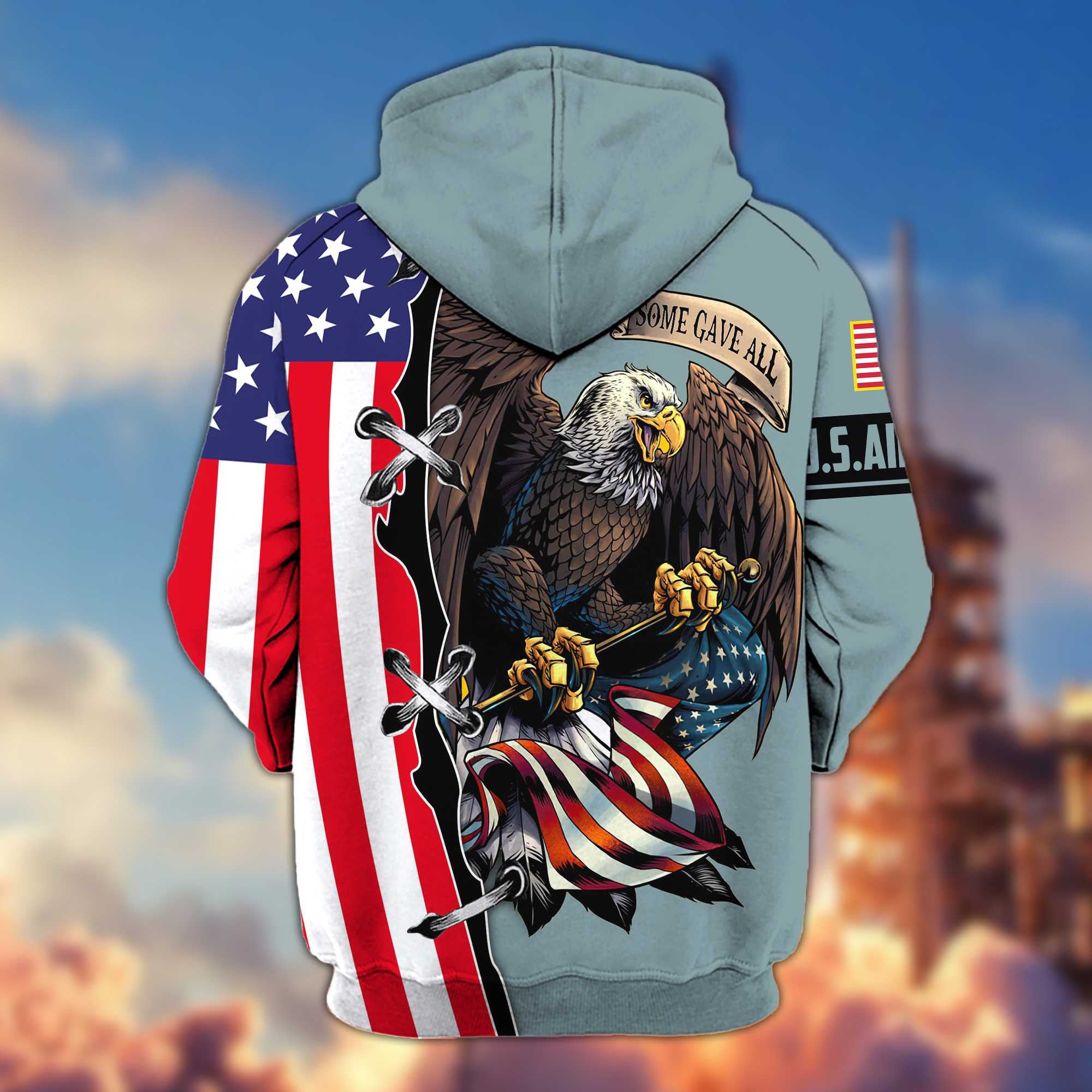 Premium USAF Veterans Zip Hoodie VPVC604804, Gifts For Air Force Veteran