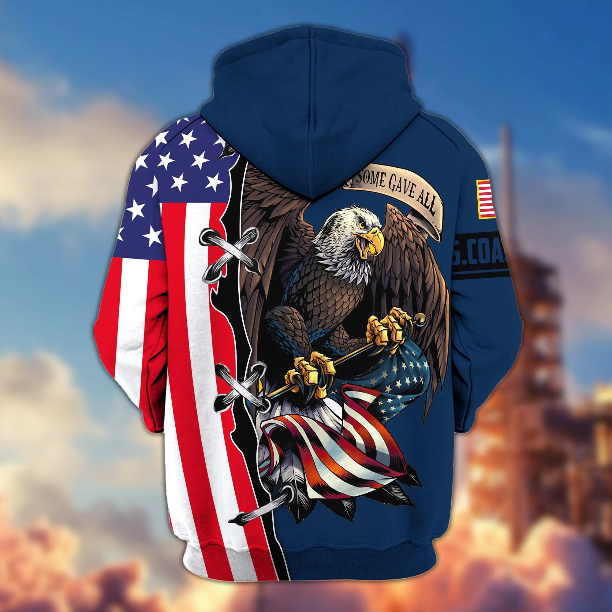 Premium USCG Veterans Zip Hoodie VPVC604805, Gifts For Coast Guard Veteran