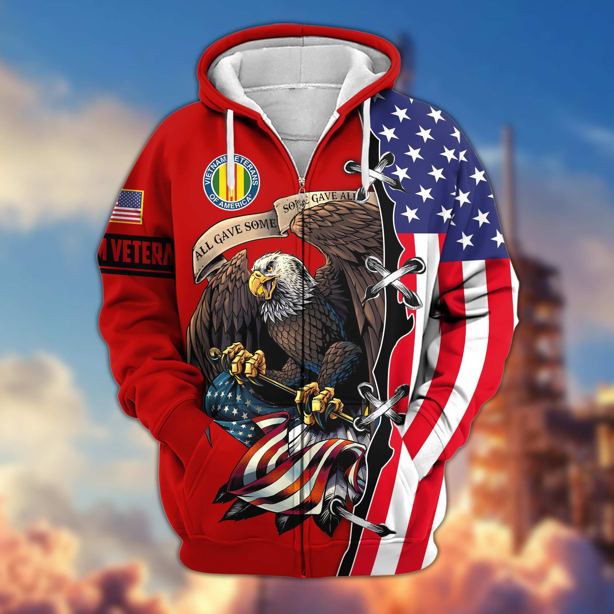 Premium Vietnam Veteran Zip Hoodie VPVC604806, Gifts For Vietnam Veteran