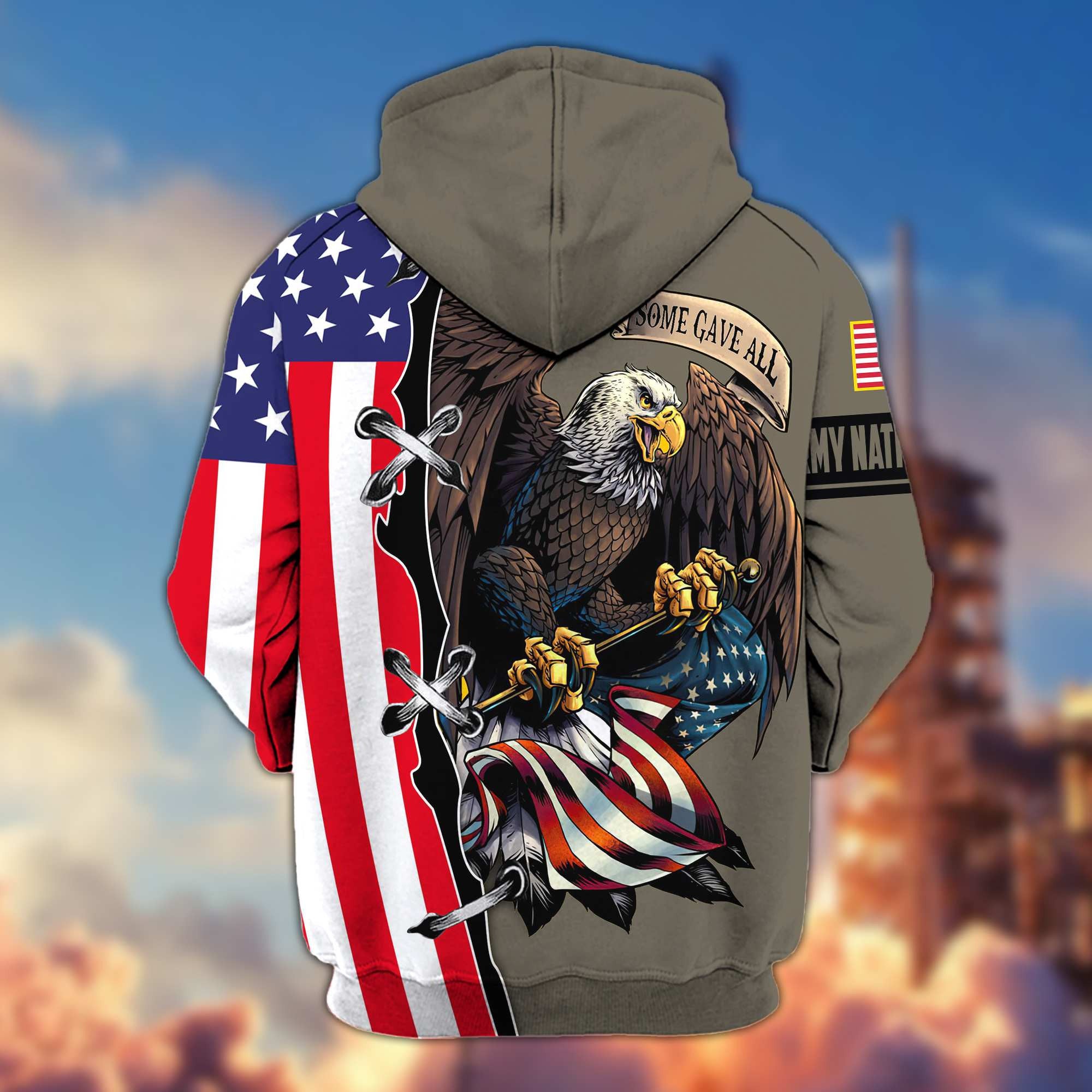 Premium Army National Guard Zip Hoodie VPVC604808, Gifts For Army National Guard Veteran