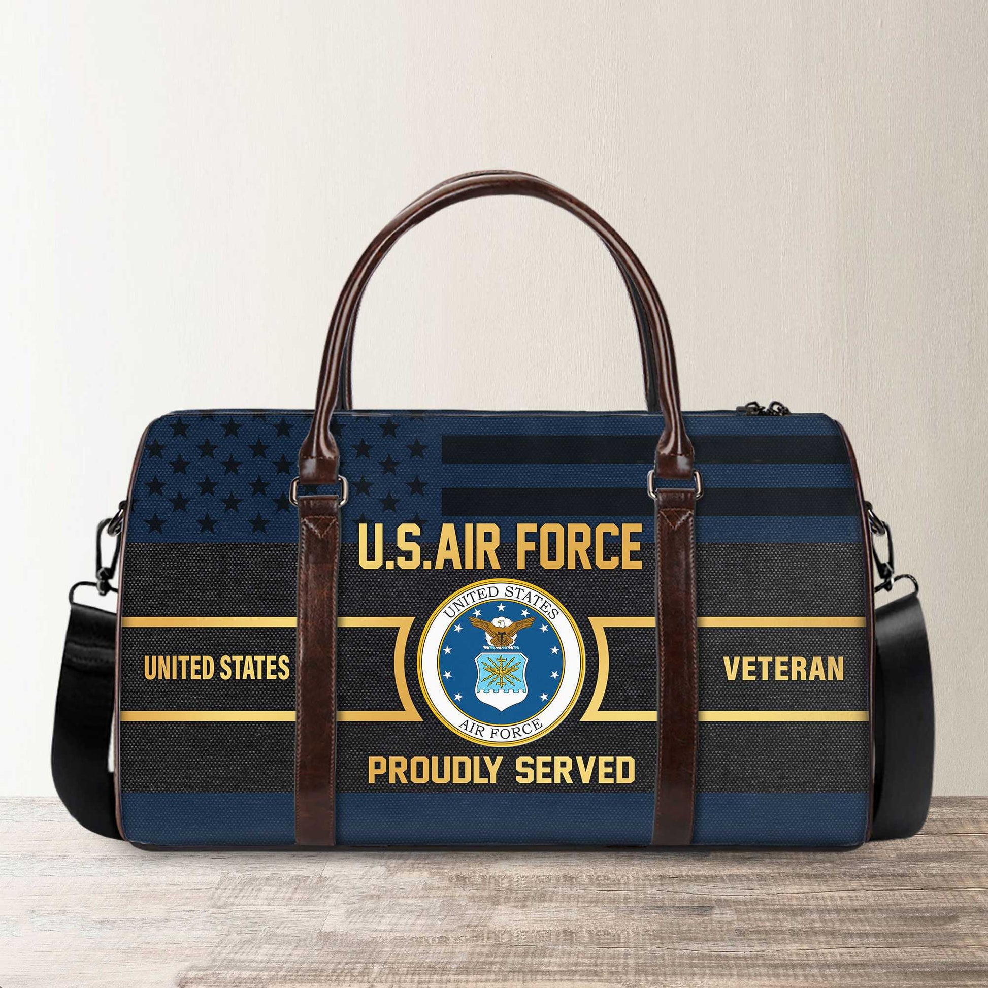 Premium US Veterans Travel Bag, Gifts For Veterans Day BPVC101010