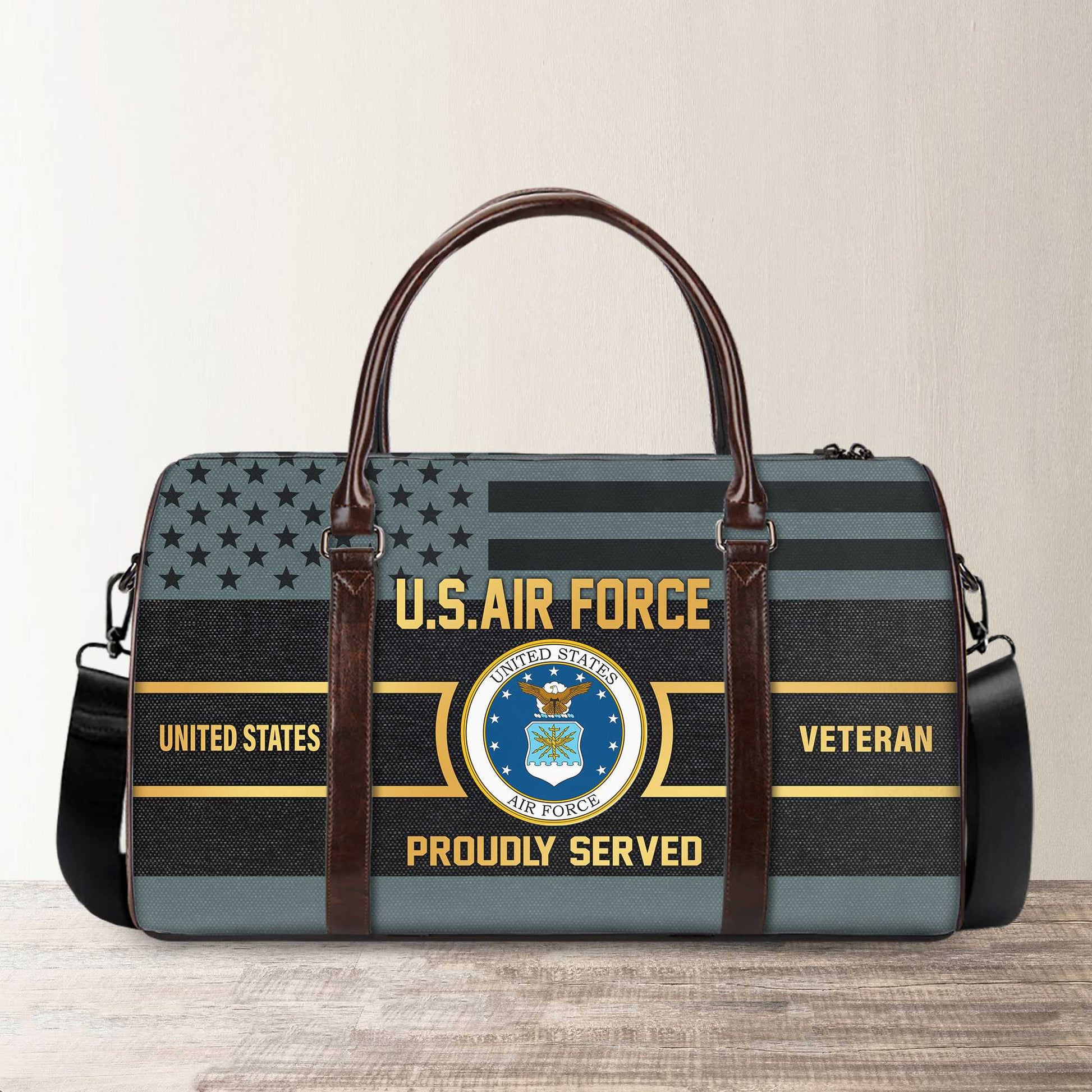 Premium US Veterans Travel Bag, Gifts For Veterans Day BPVC101010