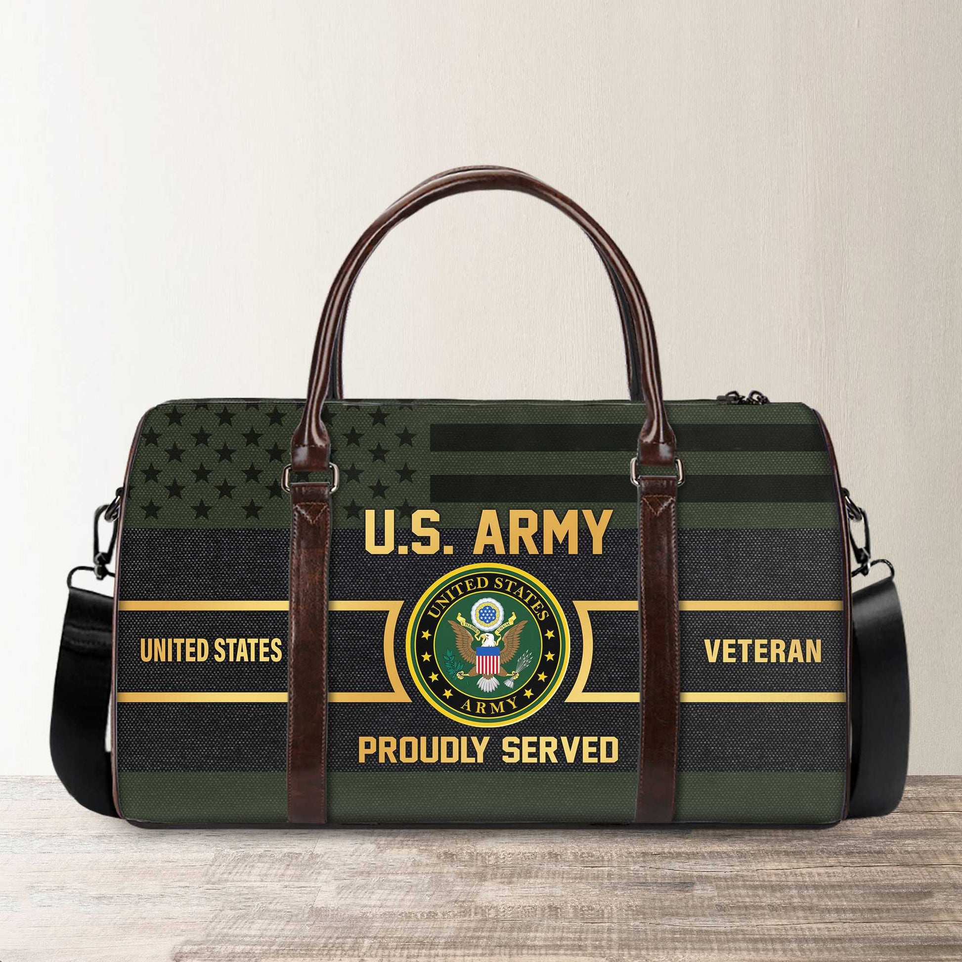 Premium US Veterans Travel Bag, Gifts For Veterans Day BPVC101010