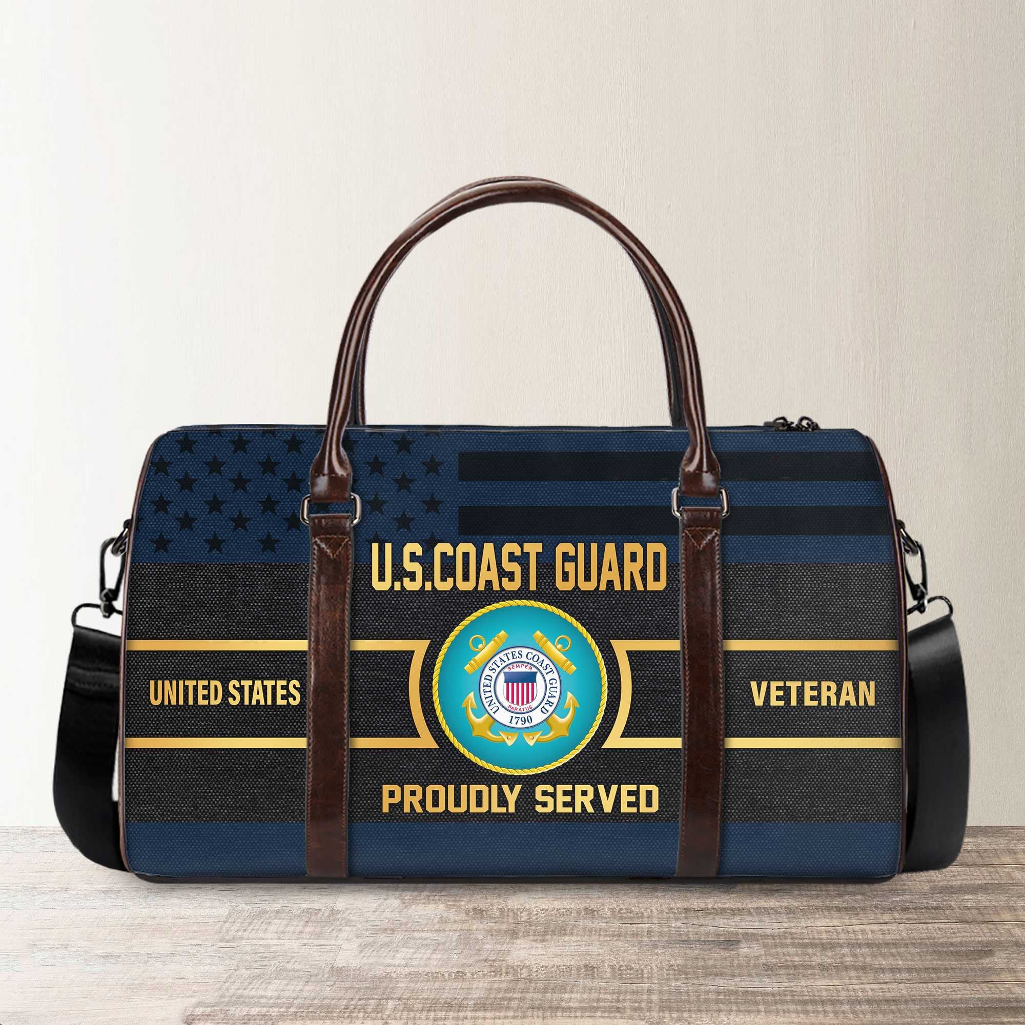 Premium US Veterans Travel Bag, Gifts For Veterans Day BPVC101010