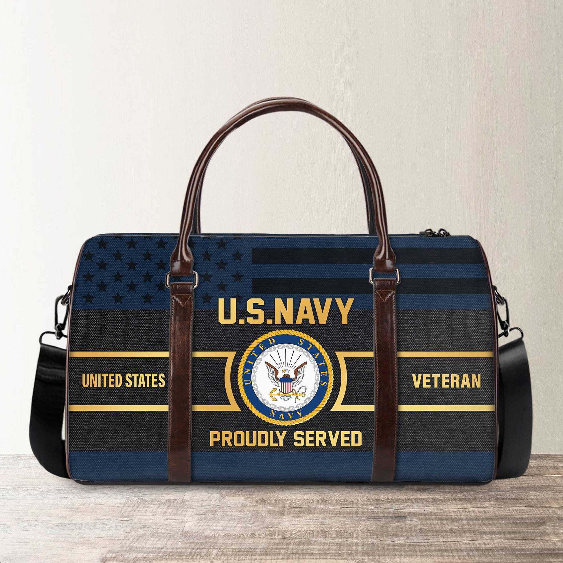 Premium US Veterans Travel Bag, Gifts For Veterans Day BPVC101010