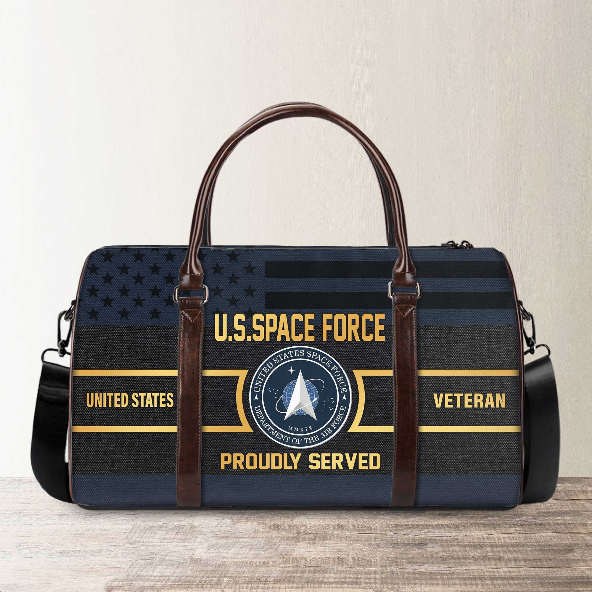 Premium US Veterans Travel Bag, Gifts For Veterans Day BPVC101010
