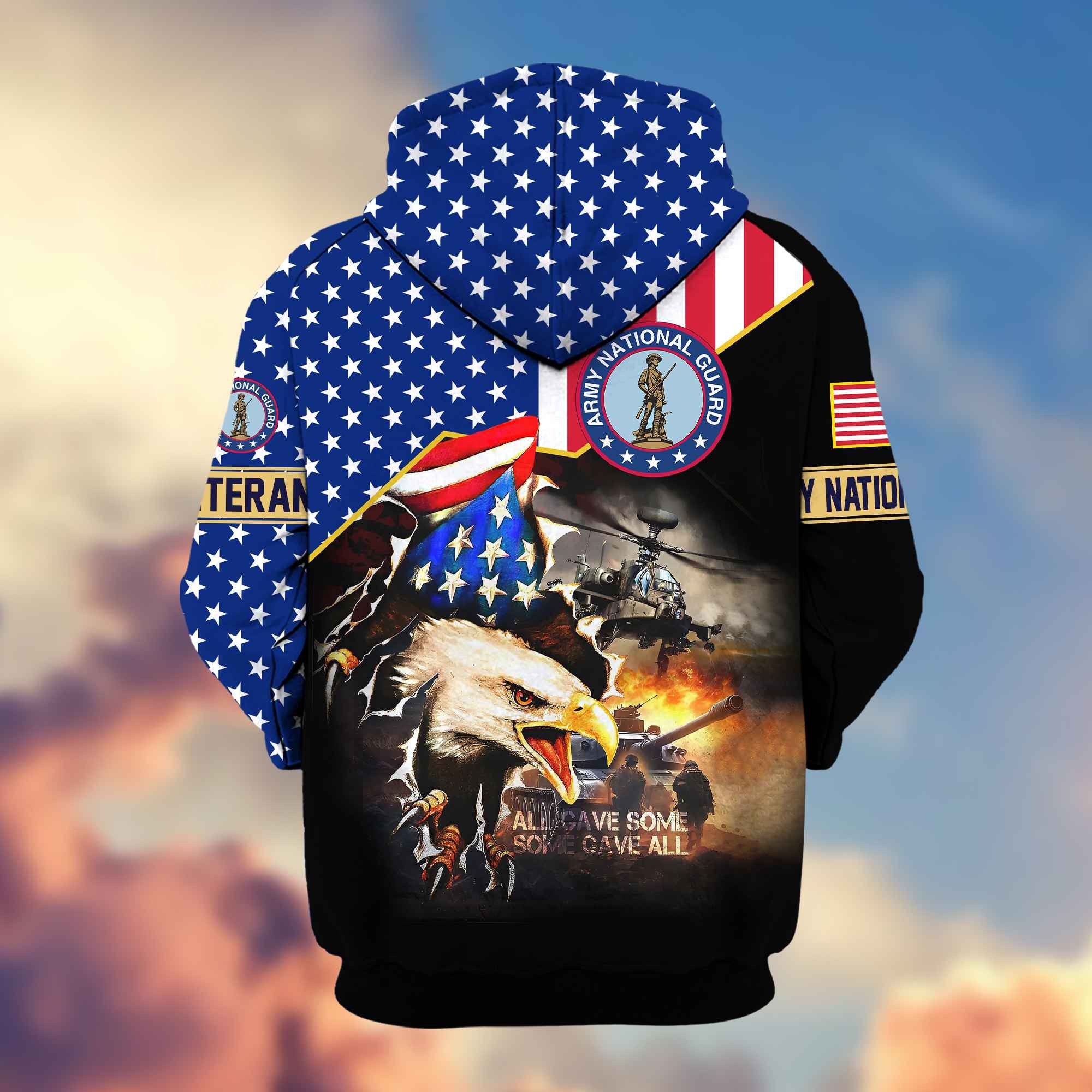 Premium Army National Guard Zip Hoodie VPVC604608, Gifts For Army National Guard Veteran