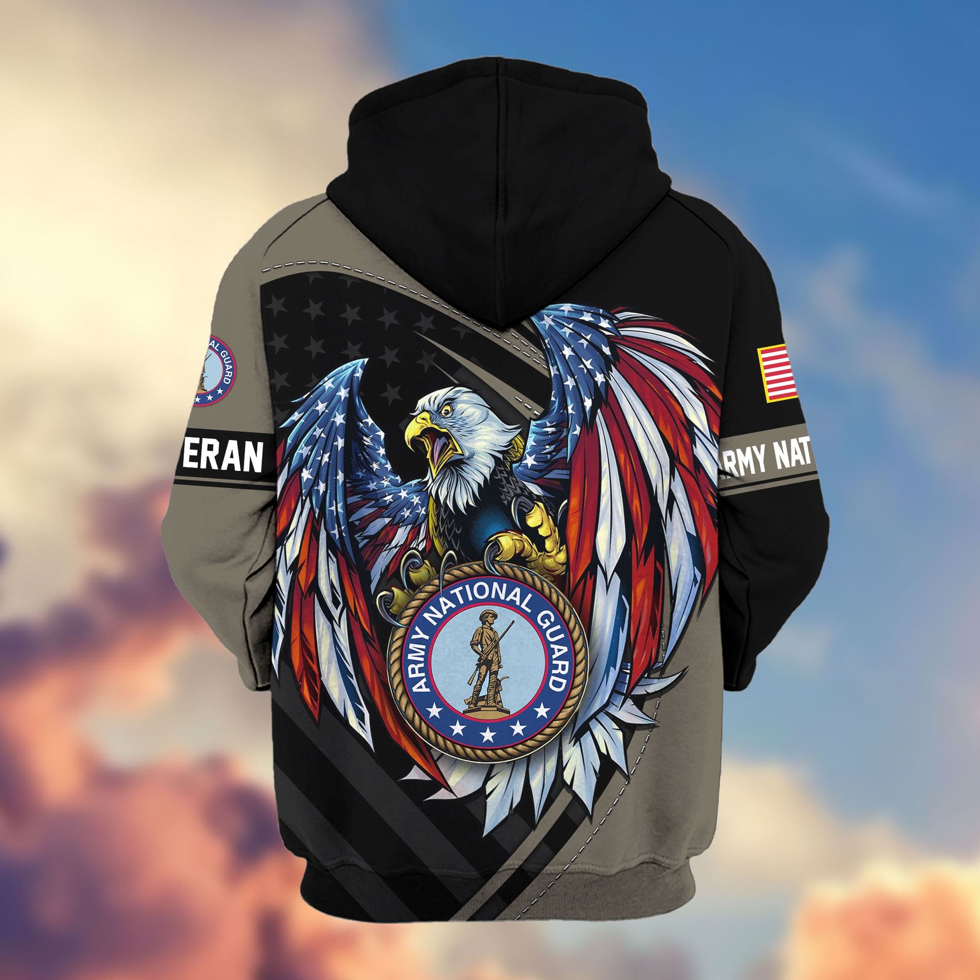 Premium US Veterans Zip Hoodie APHN091011, Gifts For US Veterans, Gifts For Veterans Day