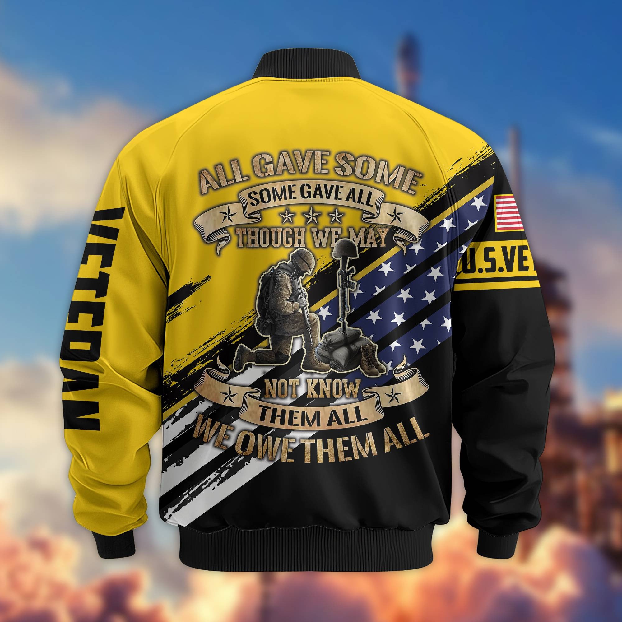 Premium Vietnam Veteran Bomber Jacket VPVC801506, Gifts For Vietnam Veteran