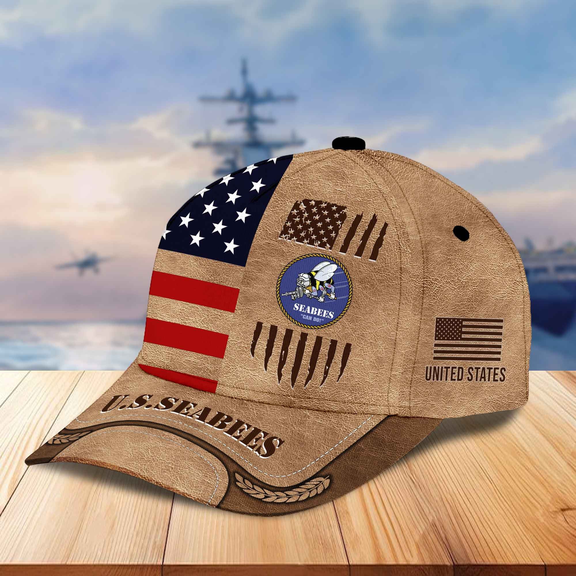Premium US Military Cap BPVC151011, Gifts For Dad, Gifts For Husband