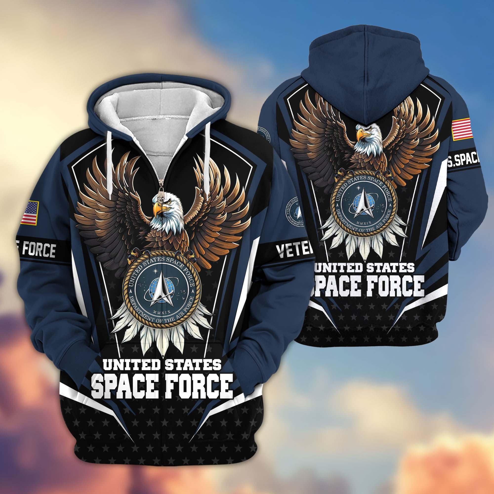 Premium US Veterans Zip Hoodie APHN011012, Gifts For US Veterans, Gifts For Veterans Day