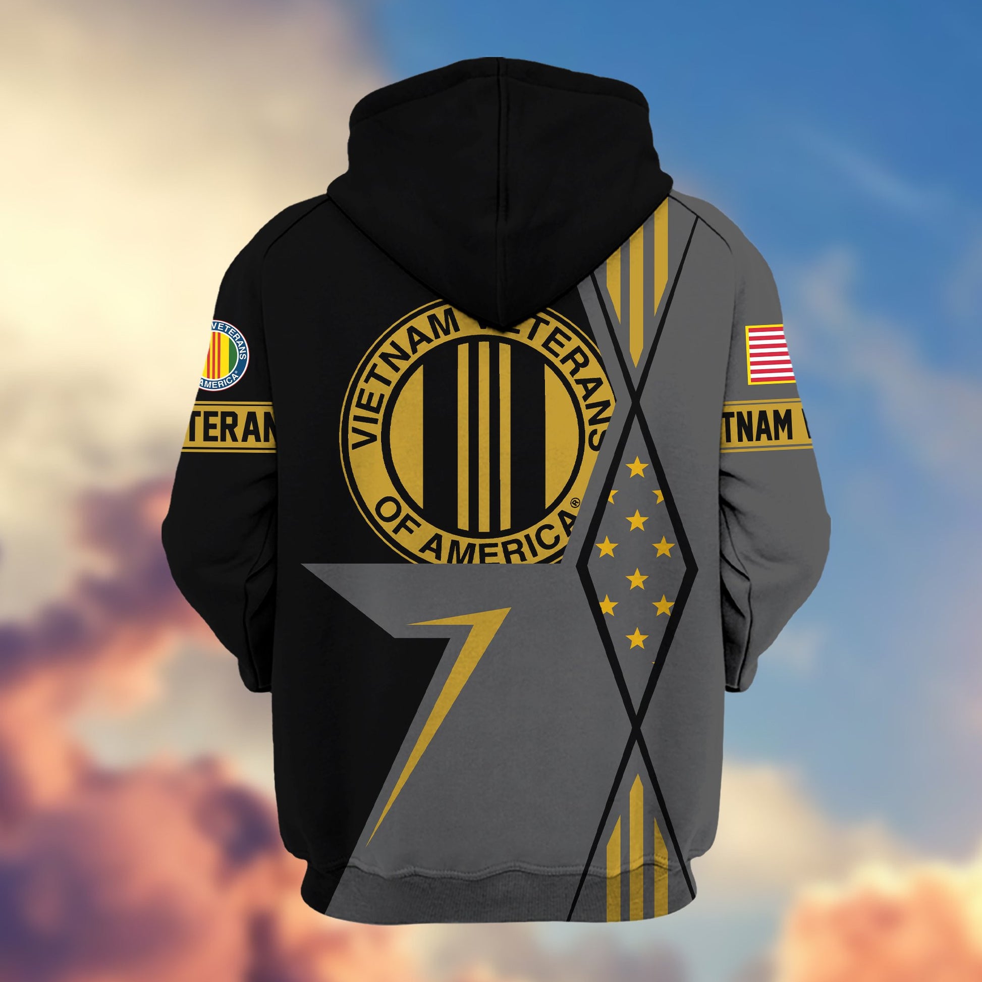 Premium Vietnam Veteran Zip Hoodie VPVC605506, Gifts For Vietnam Veteran