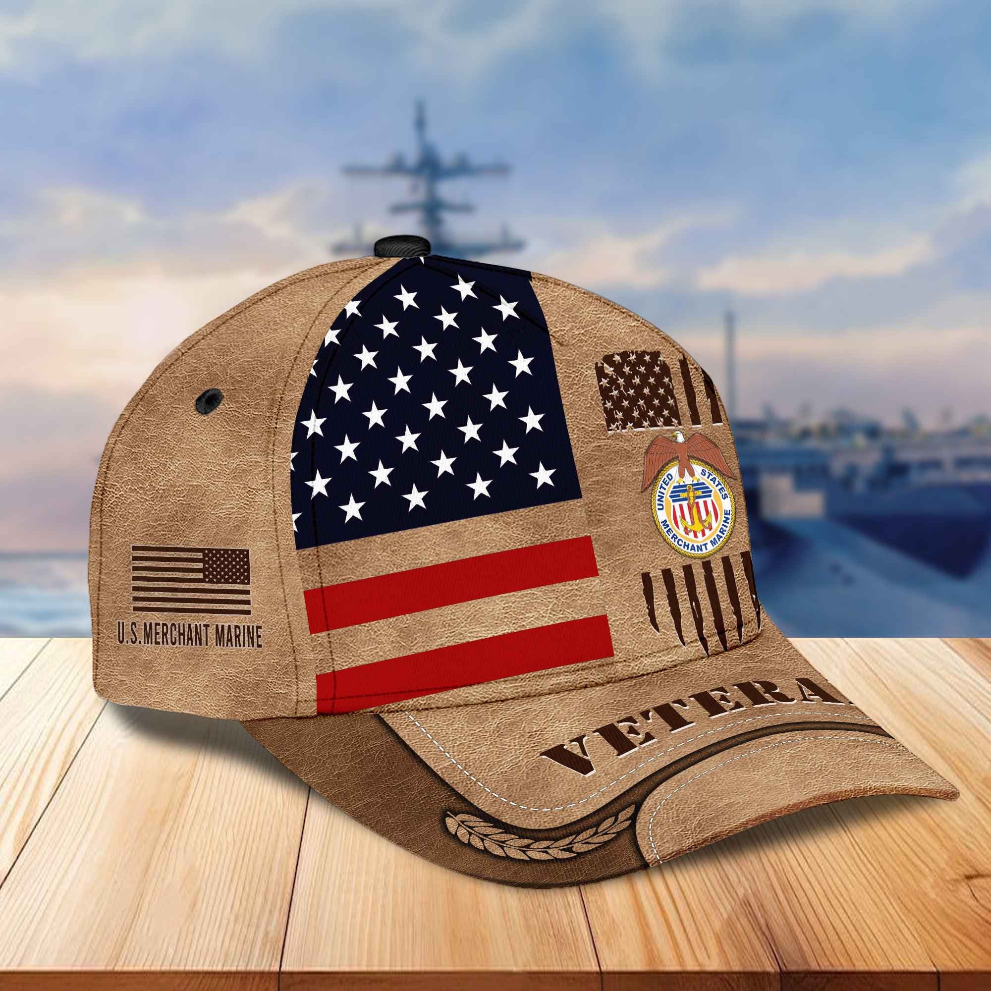 Premium US Merchant Marine Veteran Cap BPVC211012