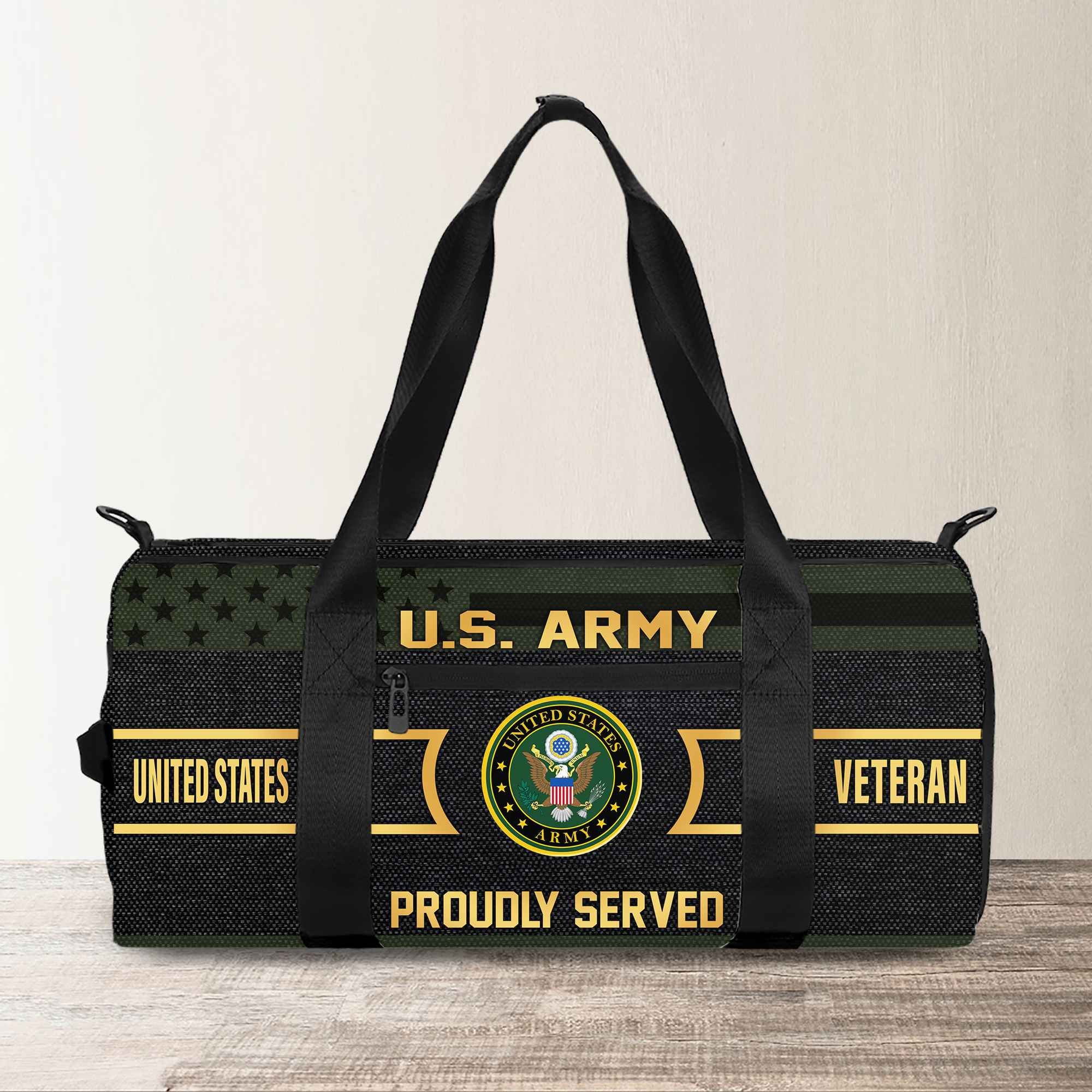 Premium US Veterans Travel Bag, Gifts For Veterans Day BPVC101011