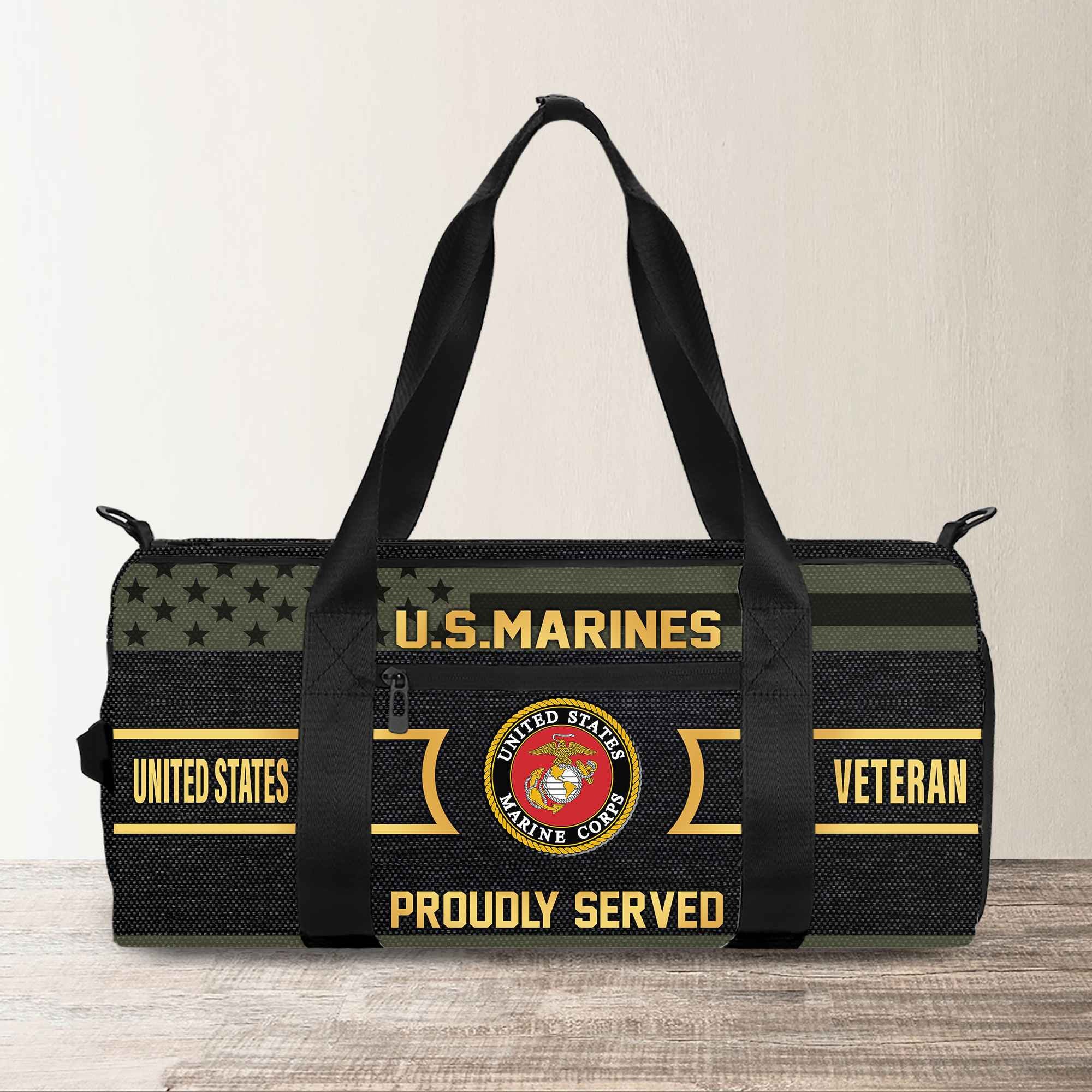 Premium US Veterans Travel Bag, Gifts For Veterans Day BPVC101011