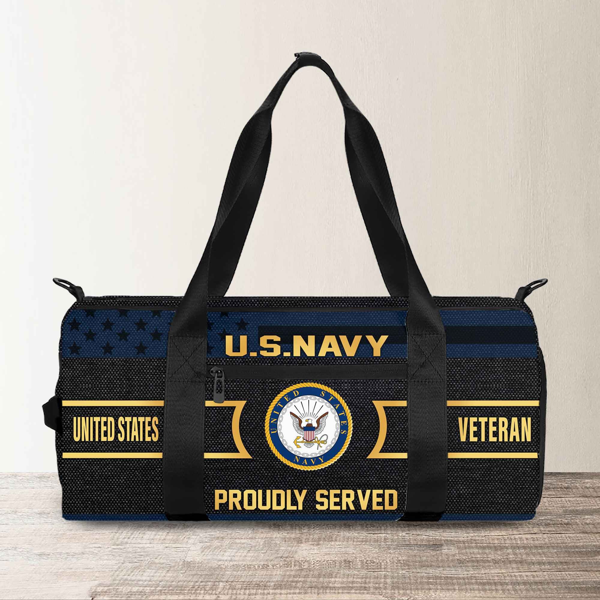 Premium US Veterans Travel Bag, Gifts For Veterans Day BPVC101011