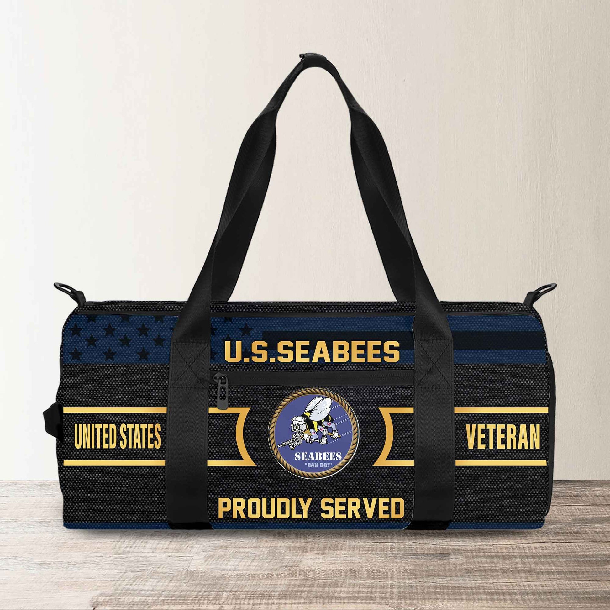 Premium US Veterans Travel Bag, Gifts For Veterans Day BPVC101011