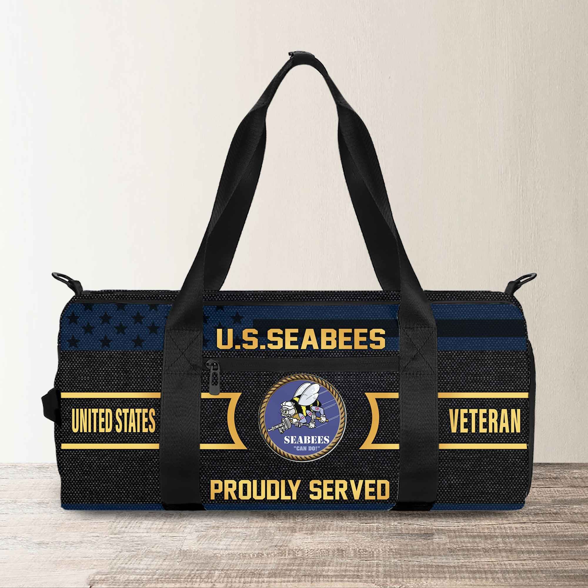 Premium US Veterans Travel Bag, Gifts For Veterans Day BPVC101011