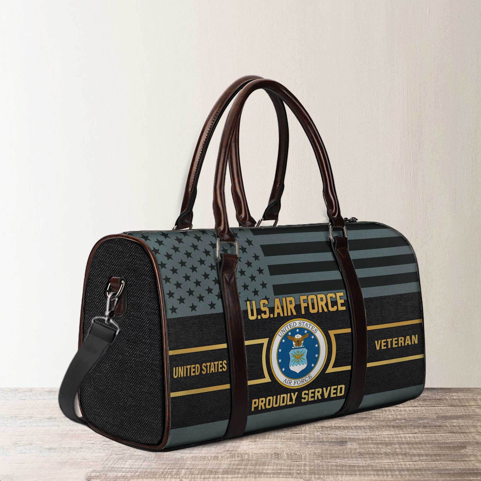 Premium US Veterans Travel Bag, Gifts For Veterans Day BPVC101010