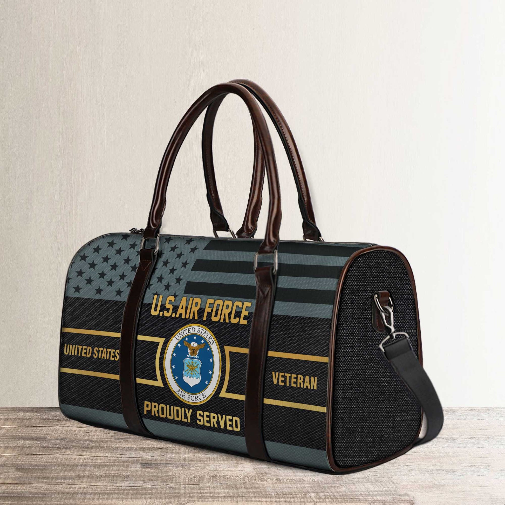 Premium US Veterans Travel Bag, Gifts For Veterans Day BPVC101010