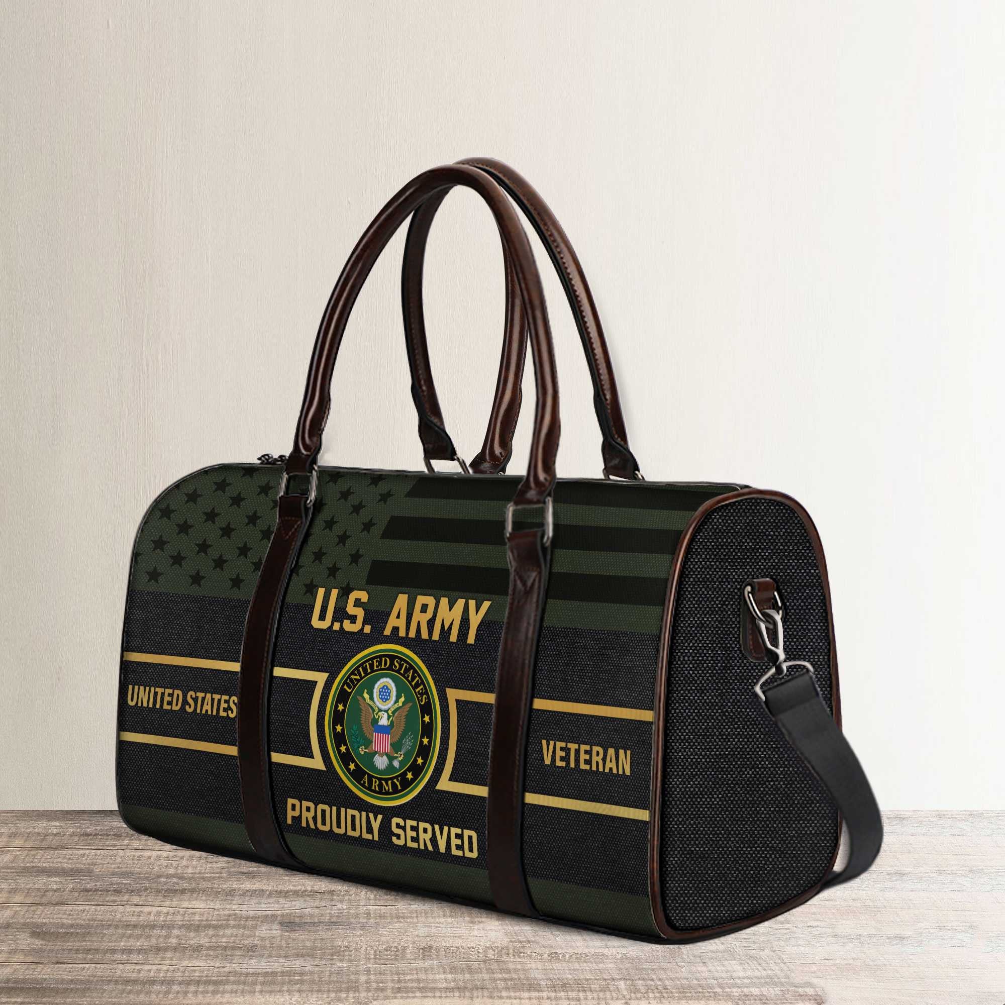 Premium US Veterans Travel Bag, Gifts For Veterans Day BPVC101010