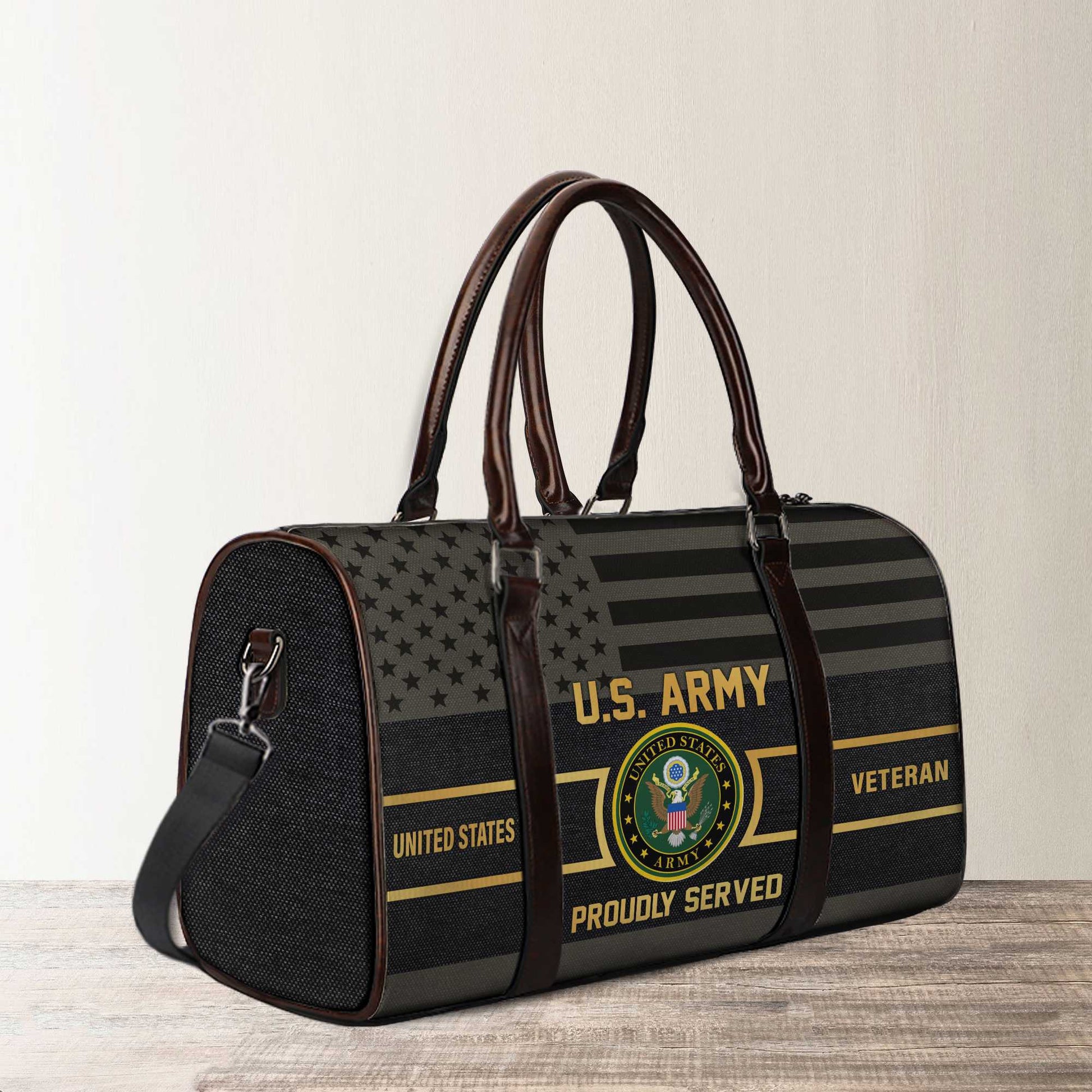 Premium US Veterans Travel Bag, Gifts For Veterans Day BPVC101010