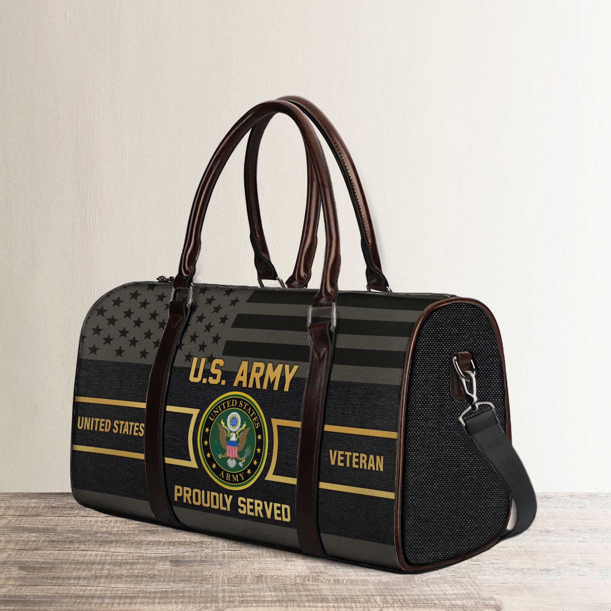 Premium US Veterans Travel Bag, Gifts For Veterans Day BPVC101010