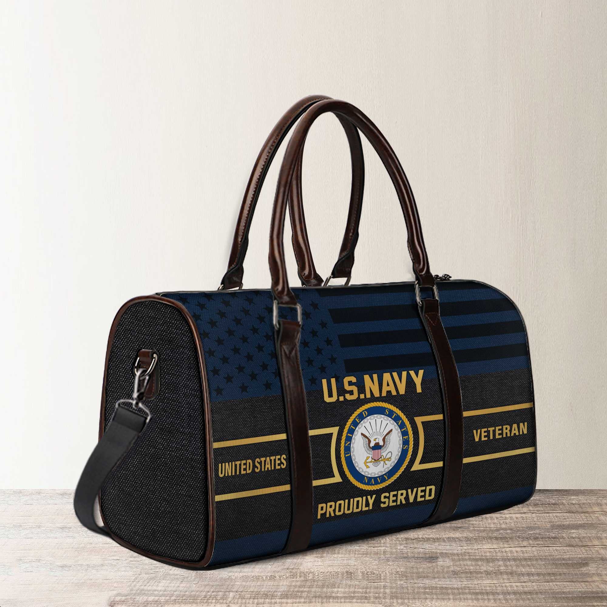 Premium US Veterans Travel Bag, Gifts For Veterans Day BPVC101010