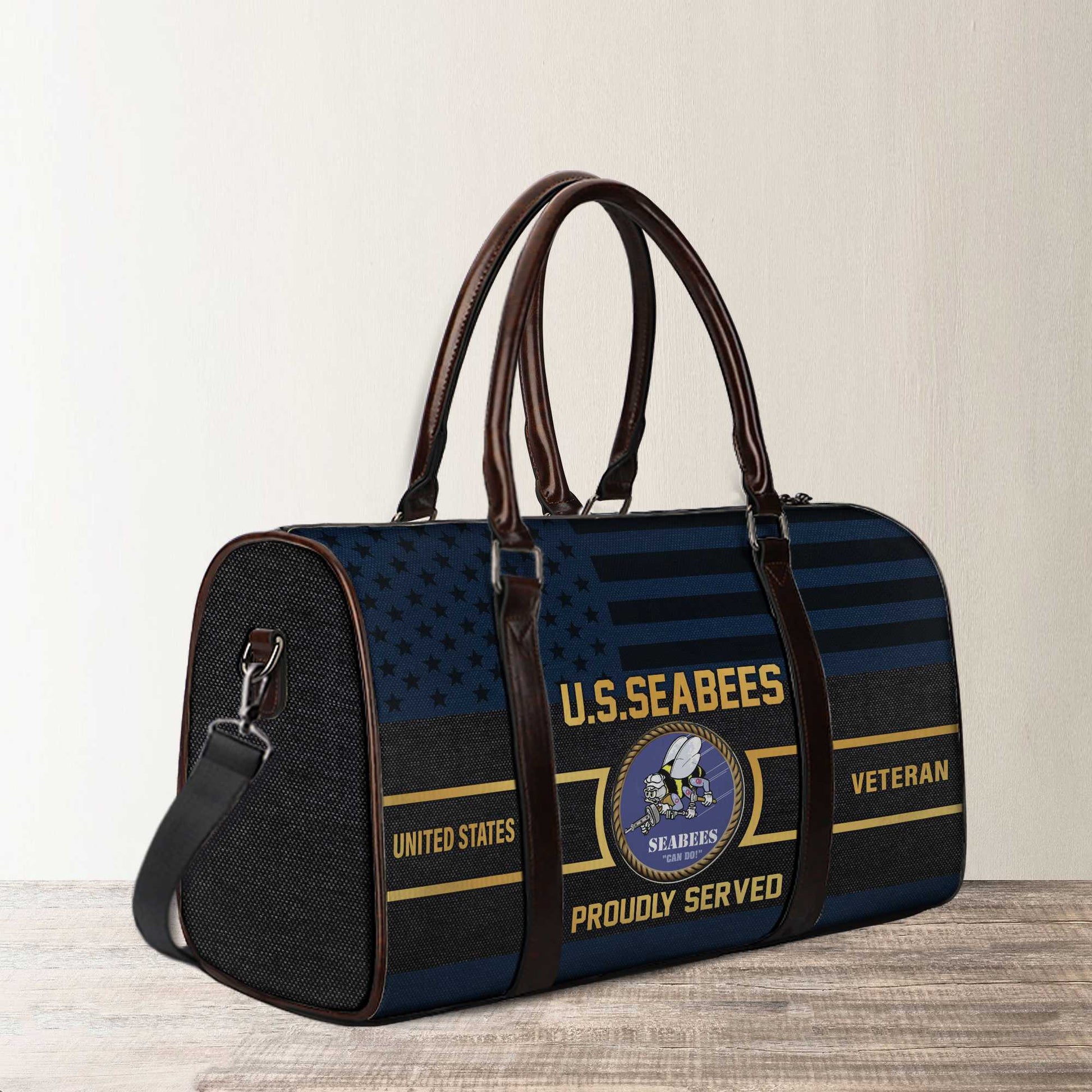 Premium US Veterans Travel Bag, Gifts For Veterans Day BPVC101010