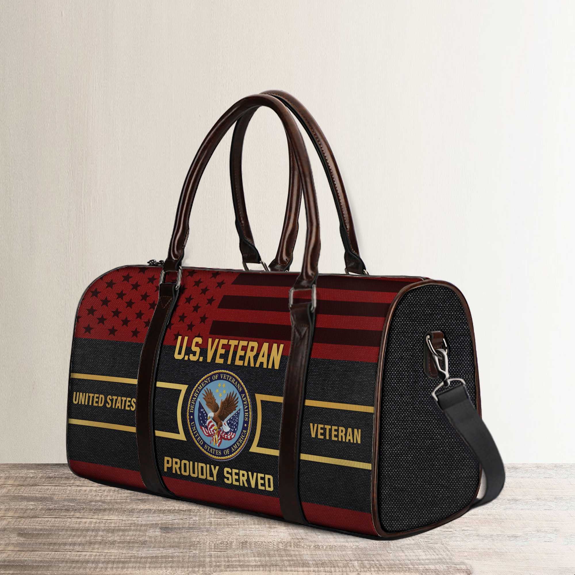 Premium US Veterans Travel Bag, Gifts For Veterans Day BPVC101010