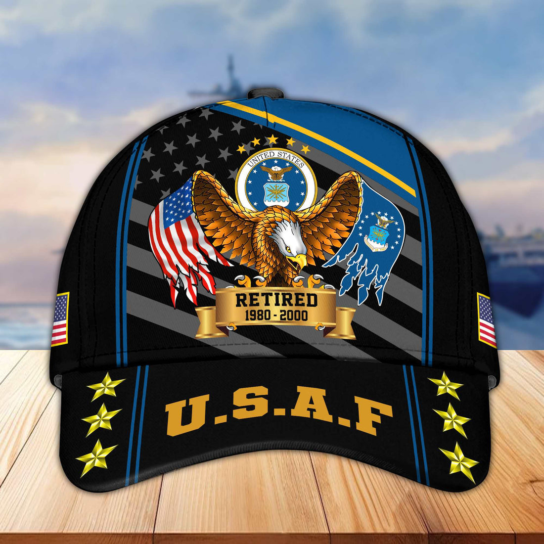Premium USAF Retired Cap BPVC231011