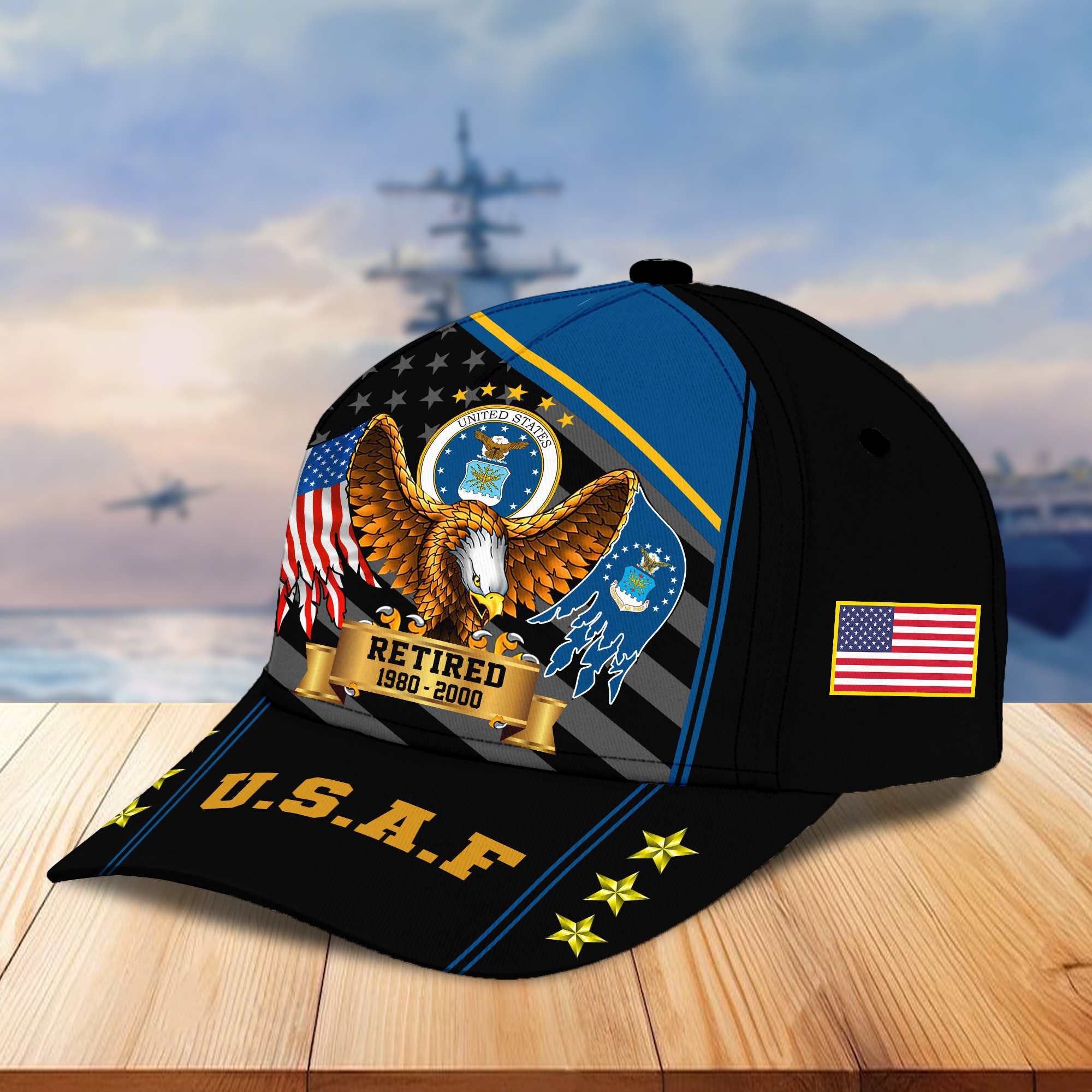 Premium USAF Retired Cap BPVC231011