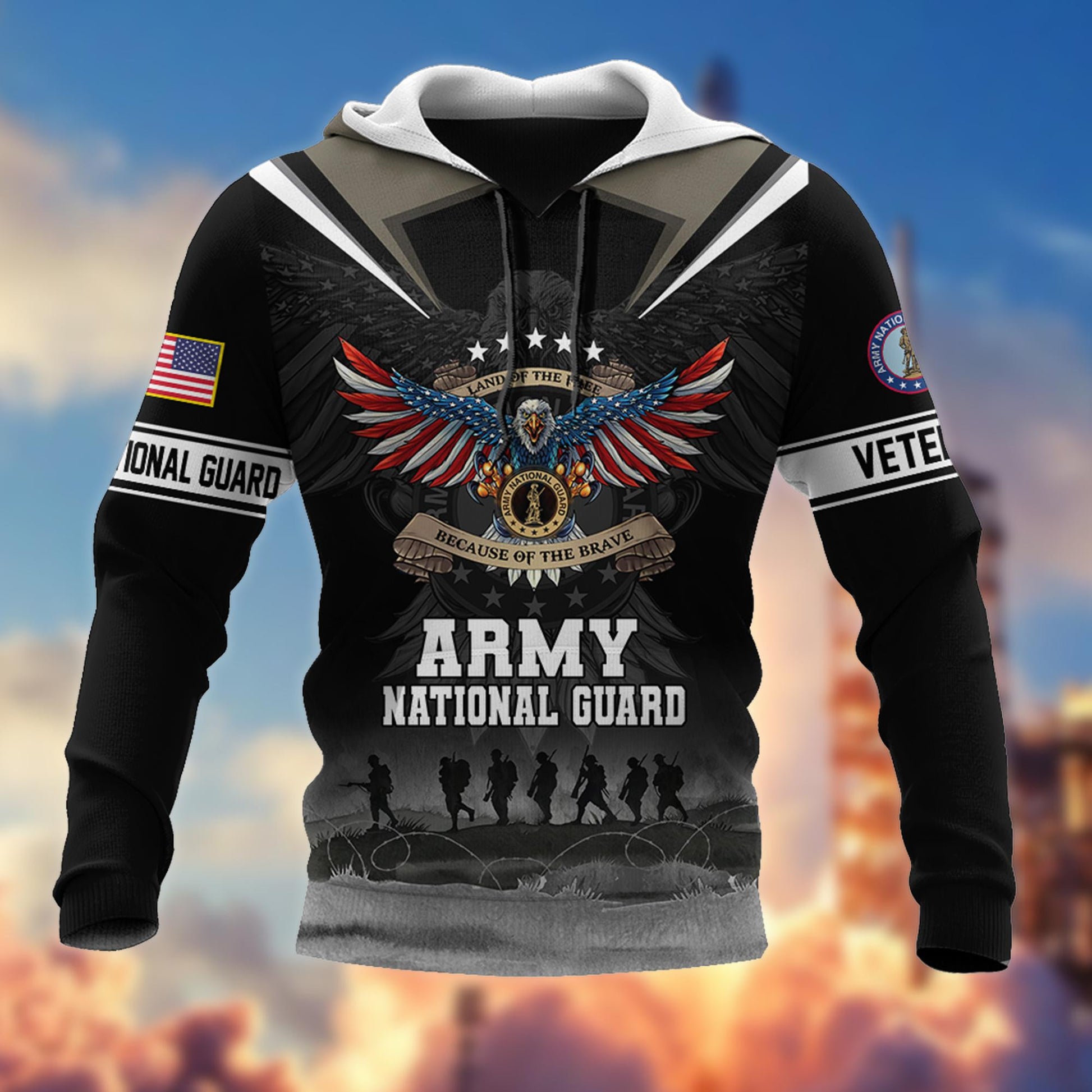 Premium US Veterans Hoodie BPVC251010, Gifts For US Veterans