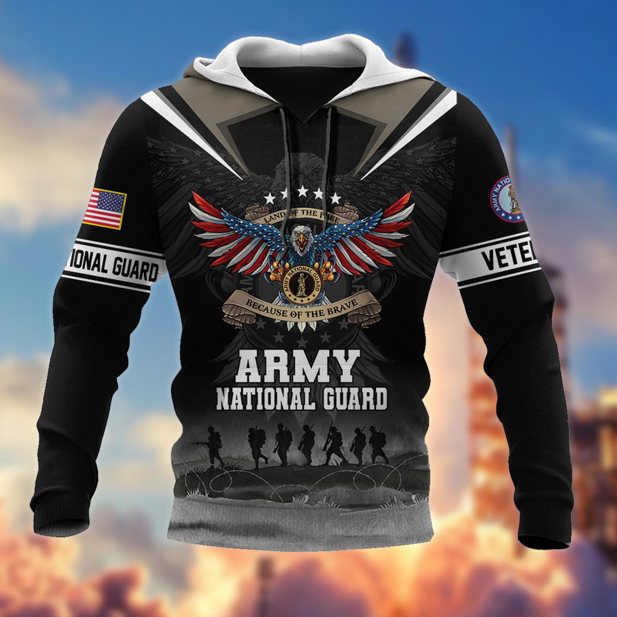 Premium US Veterans Hoodie BPVC251010, Gifts For US Veterans