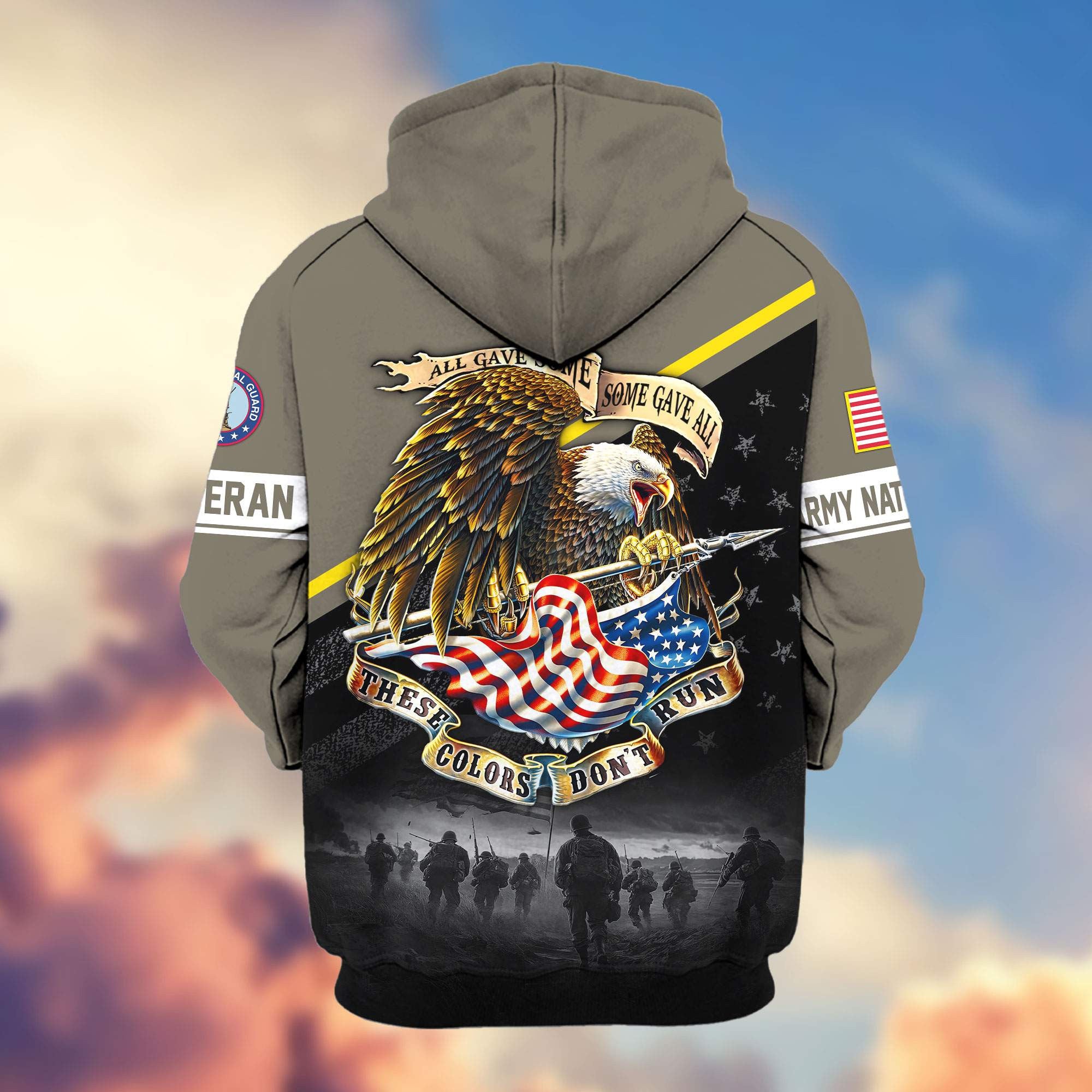 Premium US Veterans Zip Hoodie APHN281013, Gifts For US Veterans