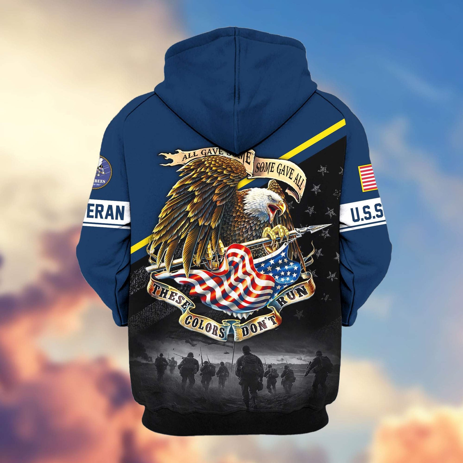 Premium US Veterans Zip Hoodie APHN281013, Gifts For US Veterans