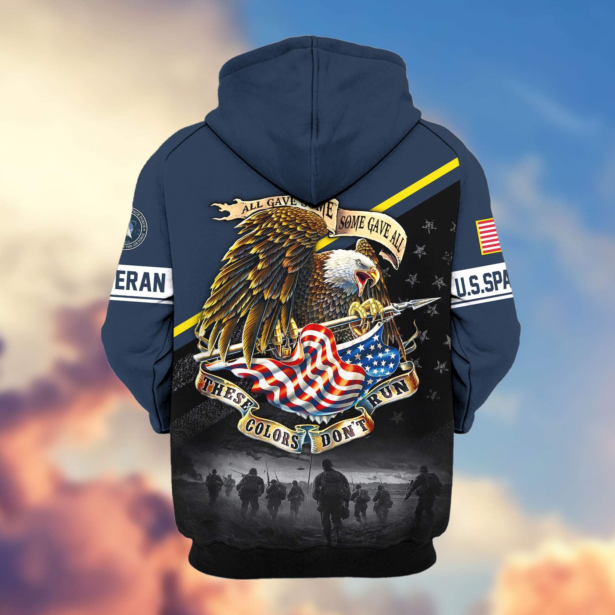 Premium US Veterans Zip Hoodie APHN281013, Gifts For US Veterans