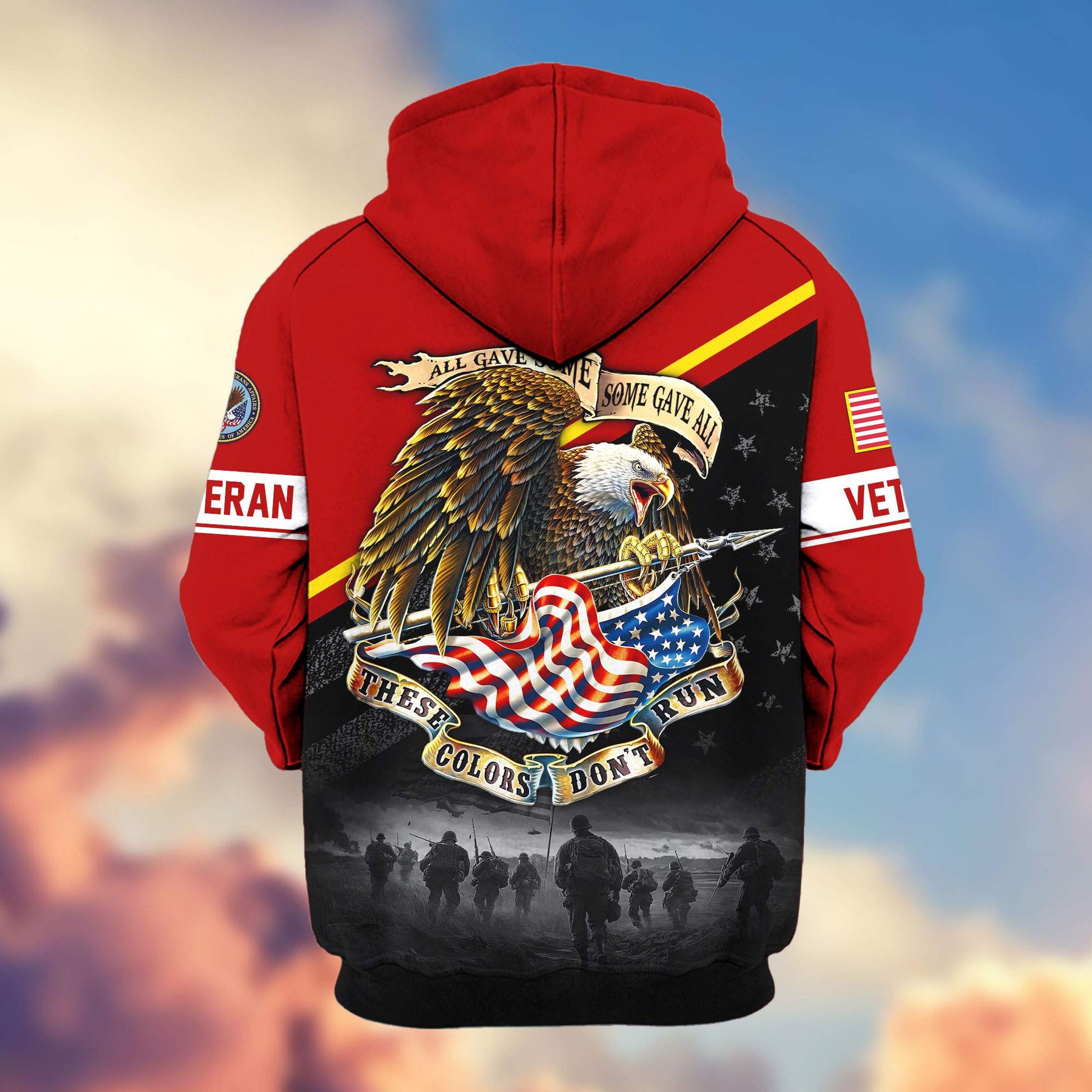 Premium US Veterans Zip Hoodie APHN281013, Gifts For US Veterans
