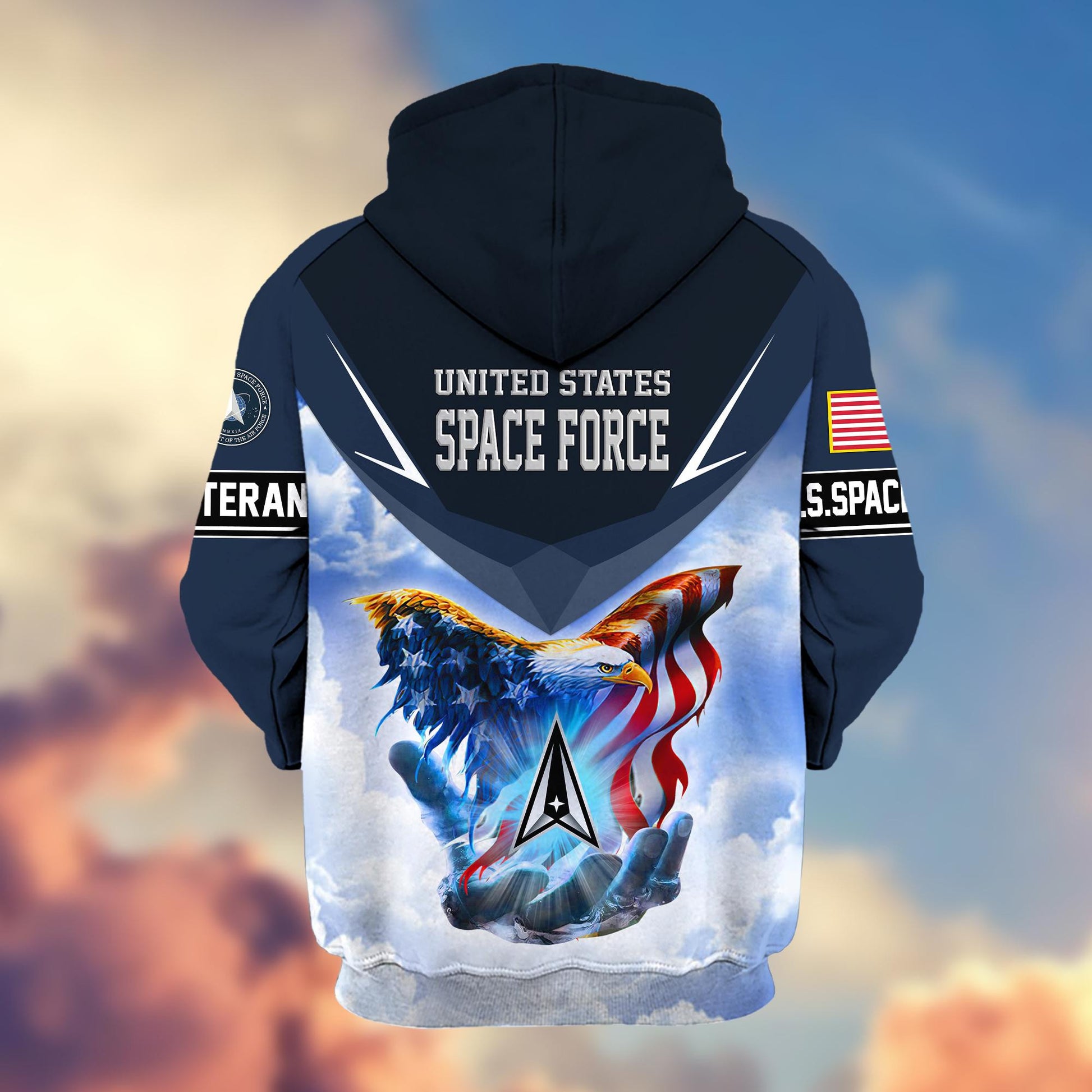 Premium US Veterans Zip Hoodie APHN011113, Gifts For US Veterans