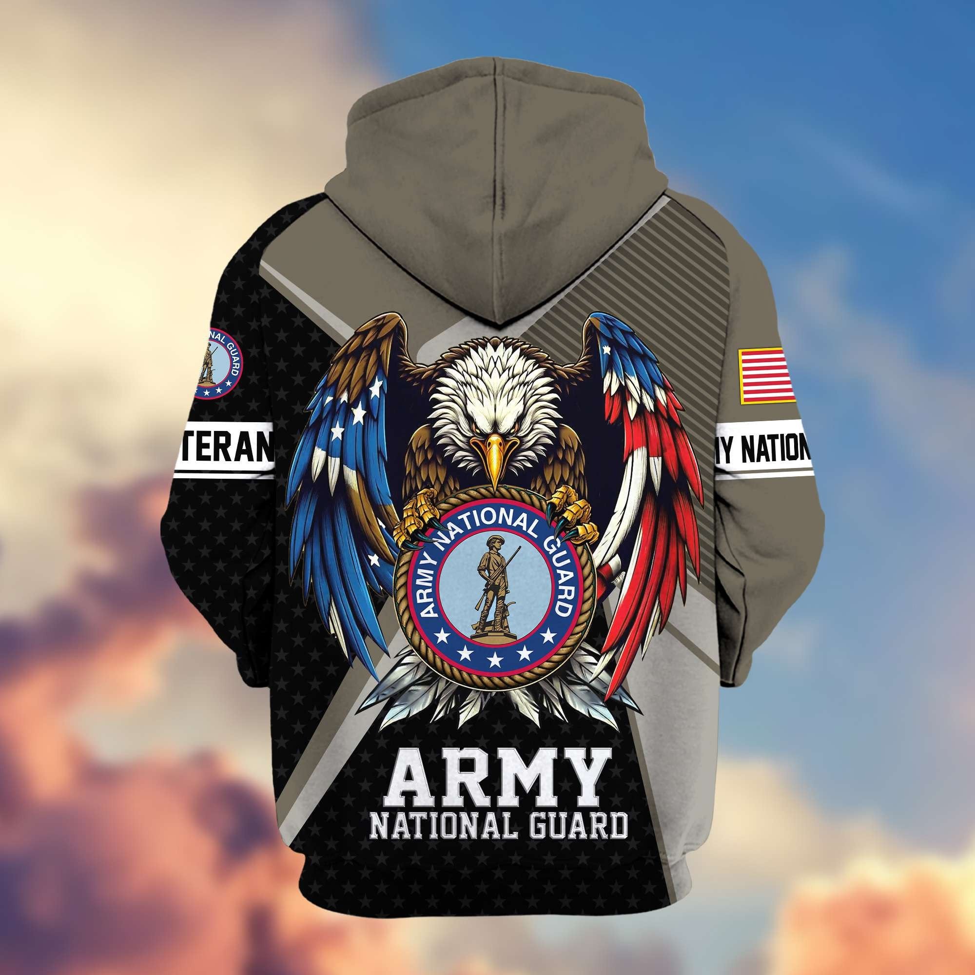 Premium US Veterans Zip Hoodie APHN081112, Gifts For US Veterans