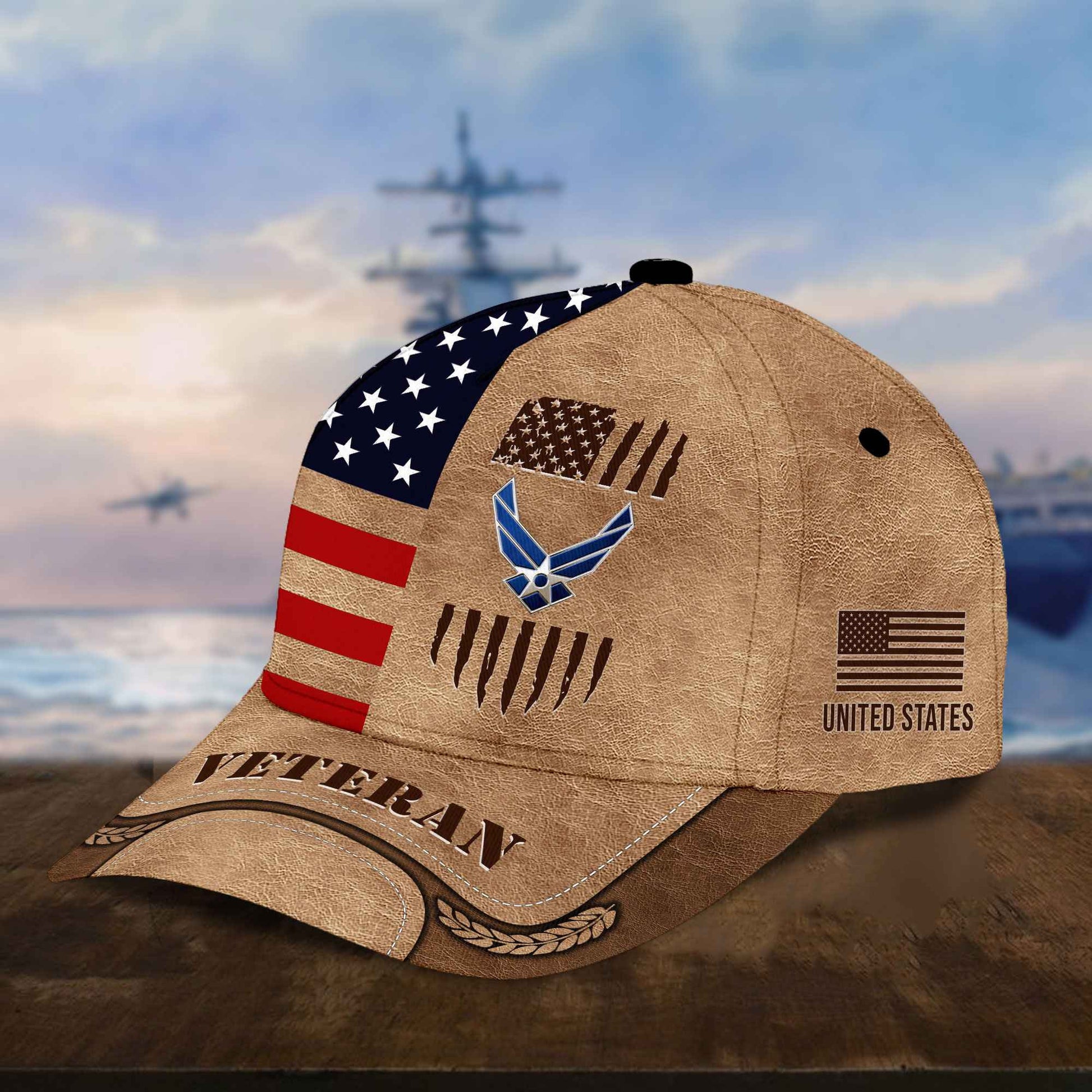 Premium US Veterans Cap, Gifts For Dad, Gifts For Husband, Gifts For Veterans Day APHN190812