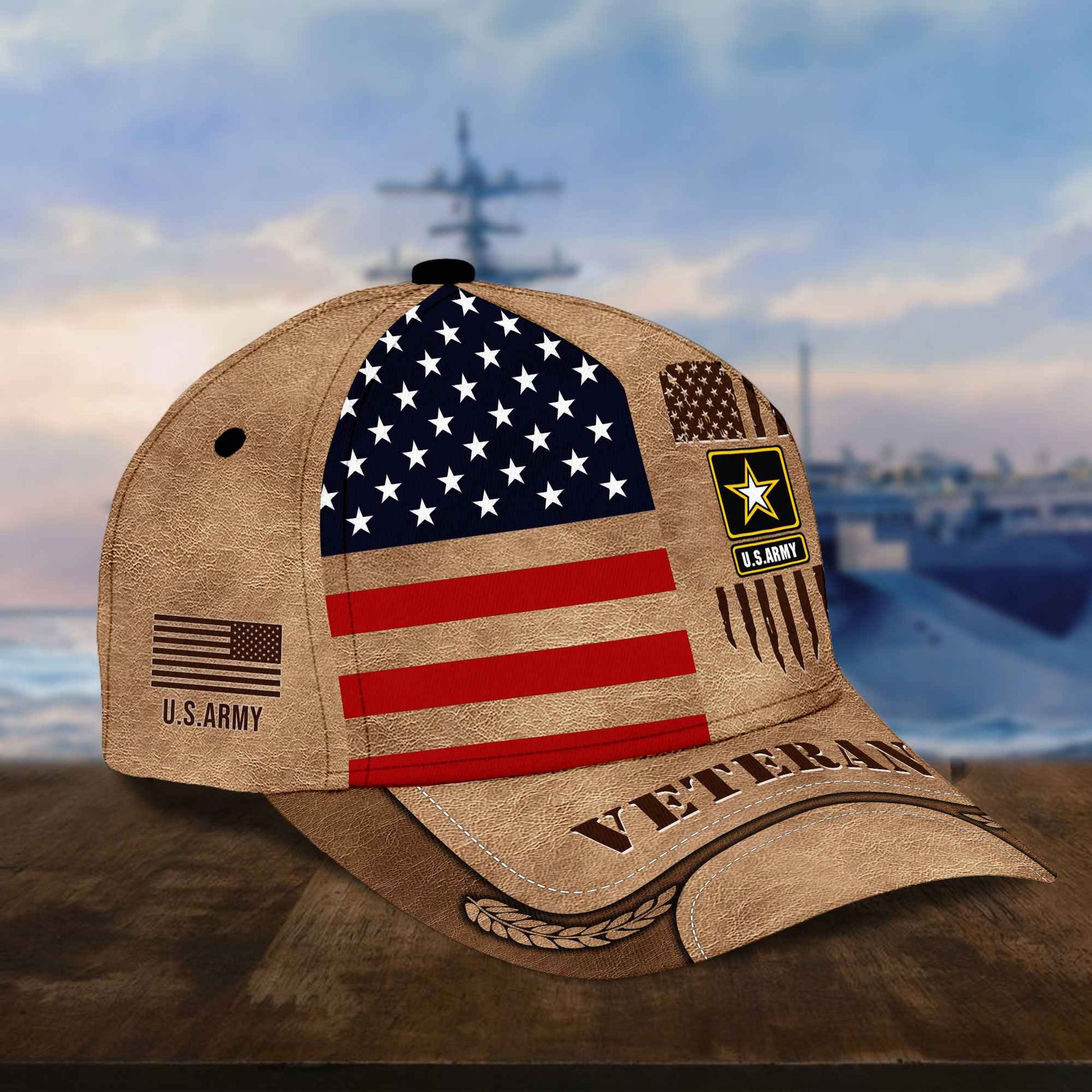 Premium US Veterans Cap, Gifts For Dad, Gifts For Husband, Gifts For Veterans Day APHN190812